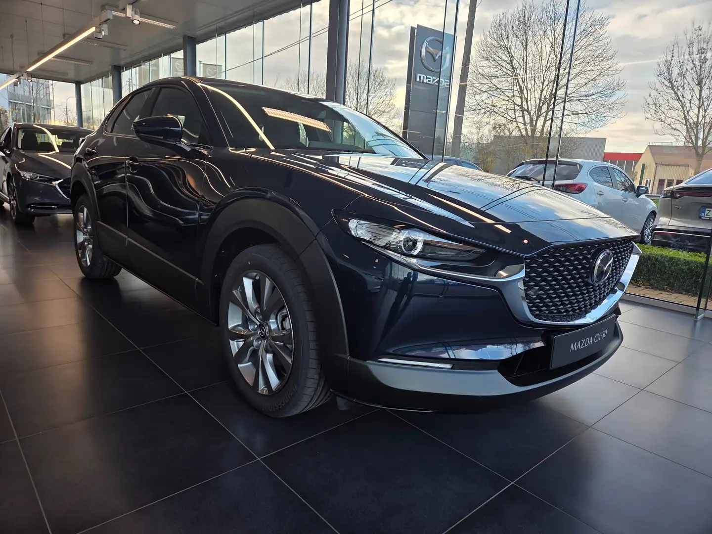 Mazda CX-30 CX-30 e-SKYACTIVE X 186 Aut. CENTRE-LINE Bleu - 1