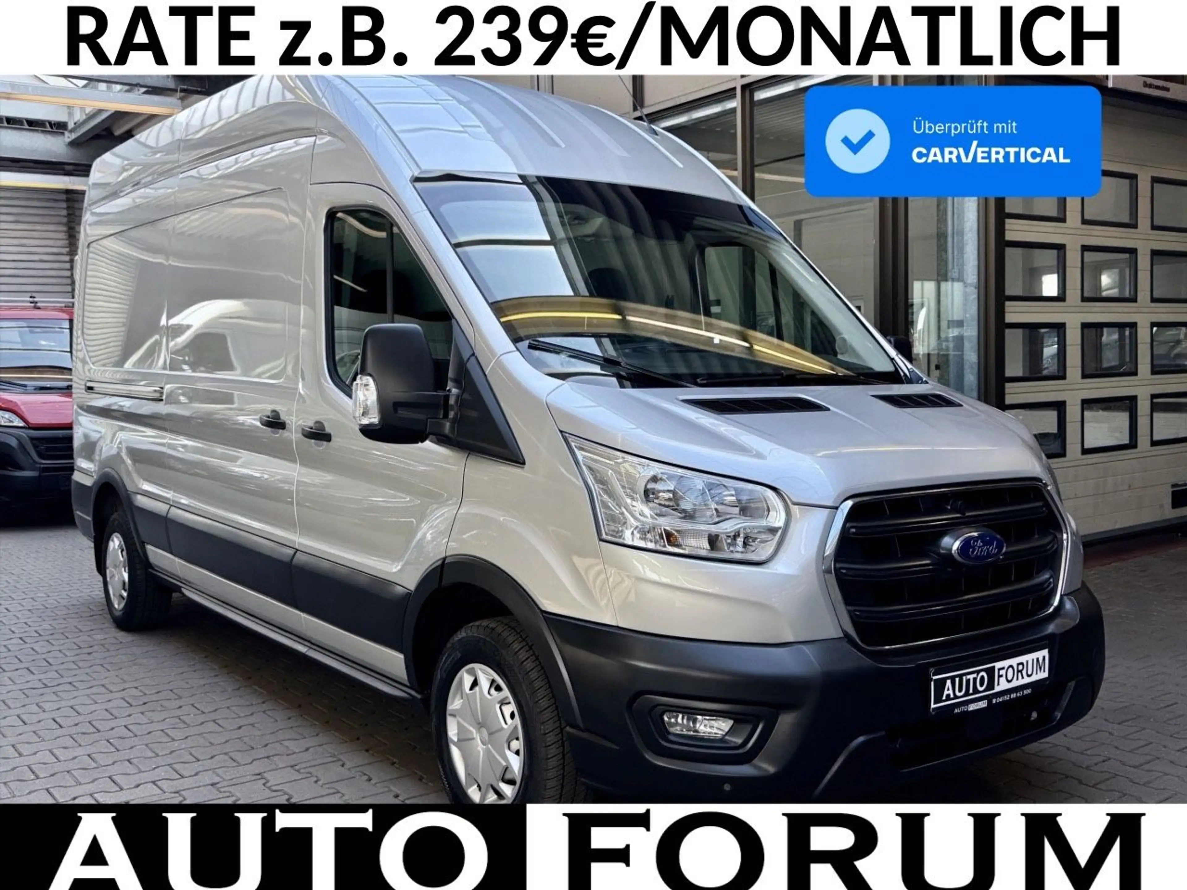 Ford Transit 2.0 D L3H3 KLIMA AHK PDC CAM TEMPOMAT