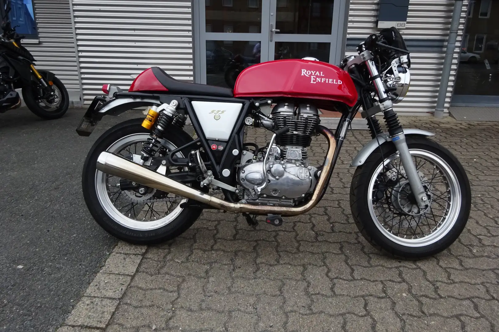 Royal Enfield Continental GT 535, nur 3.990km Rot - 2