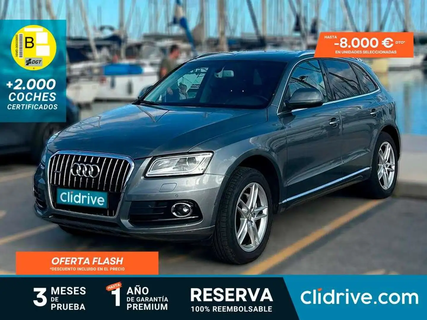 Audi Q5 3.0TDI quattro Ambiente S-Tronic Gris - 1