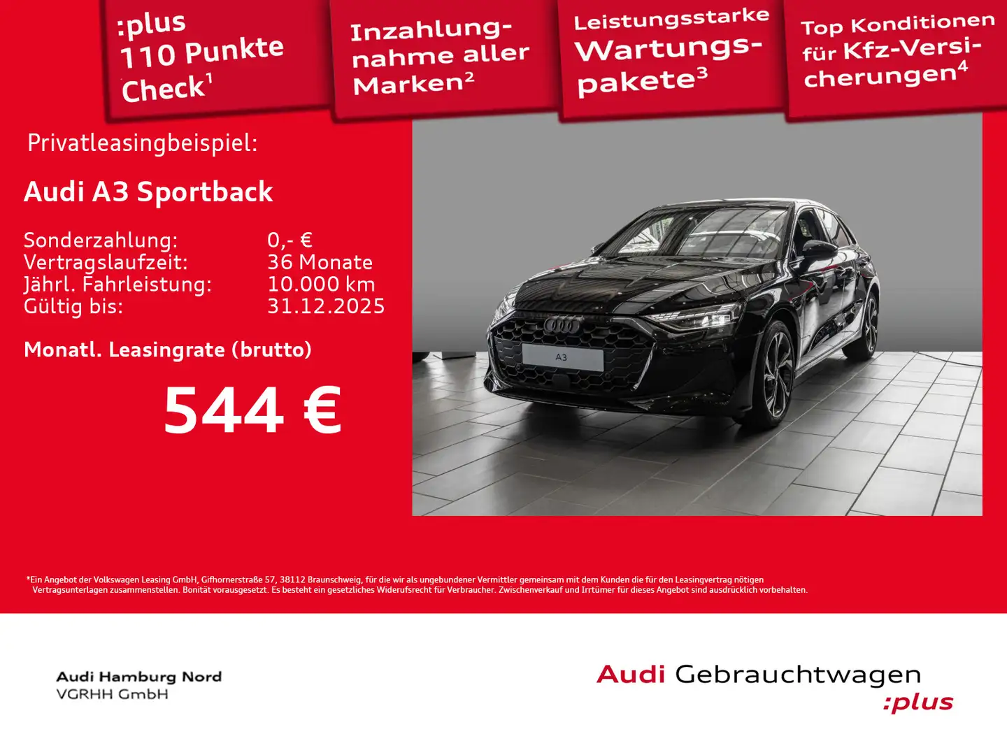 Audi A3 40 TFSIe S tronic Navi Panorama ACC Schwarz - 1