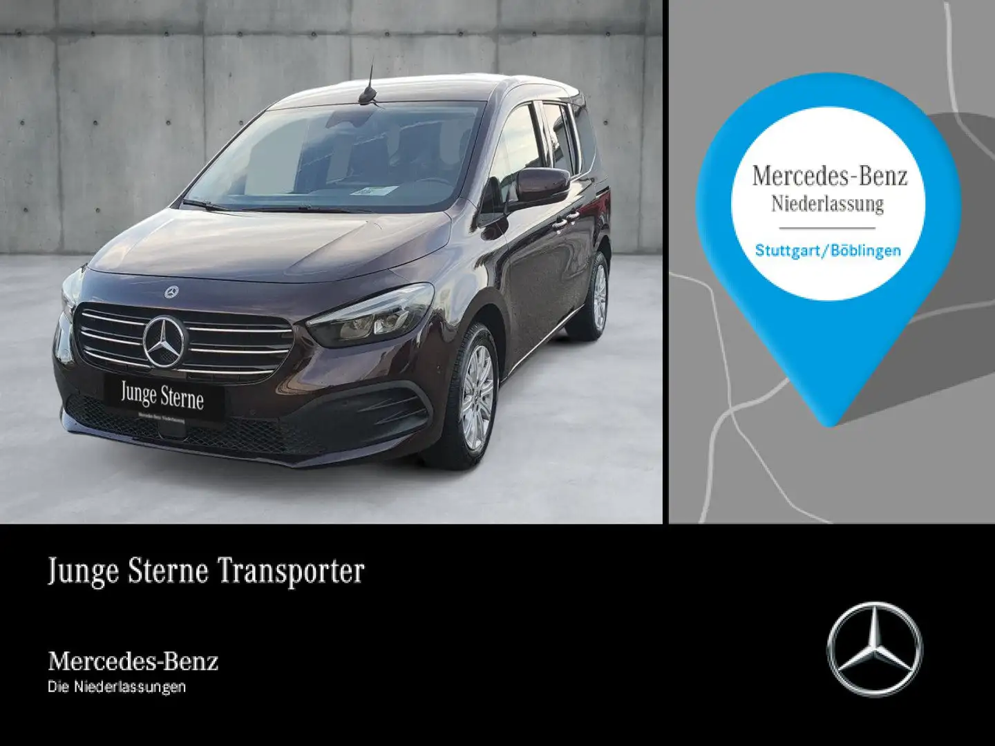 Mercedes-Benz Classe T T 180 d EDITION+PROGRESSIVE+Klimaautom+Navi+MBUX Rouge - 1