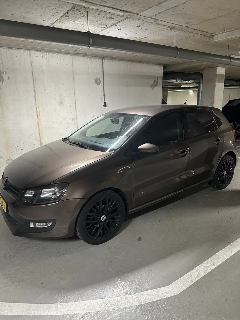 Volkswagen Polo 1.2-12V Bl.M.Trendl. 6r-6c facelift Brązowy - 1