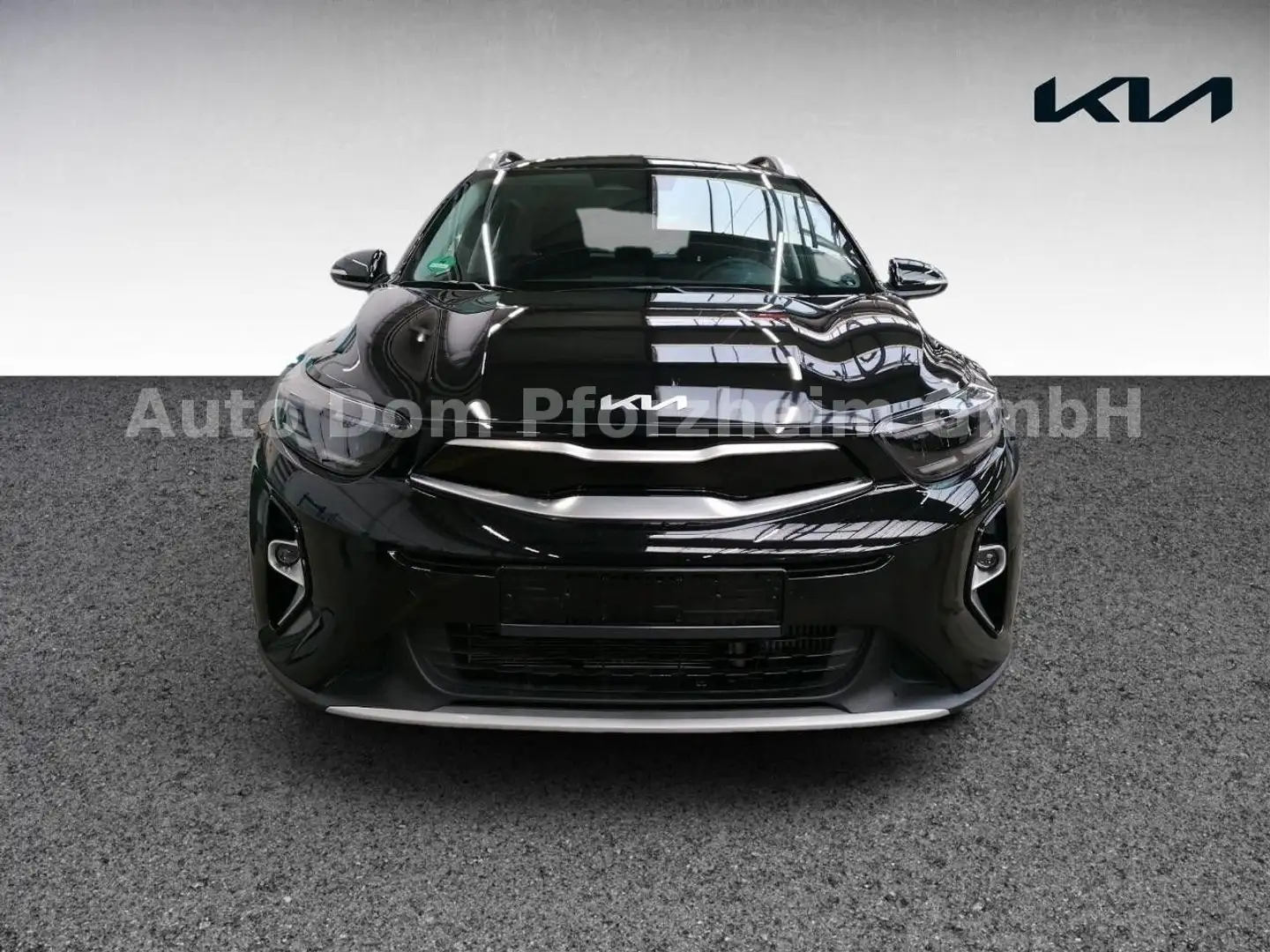 Kia Stonic 1,0T 100 DCT Vision/LED/NAVI Zwart - 2