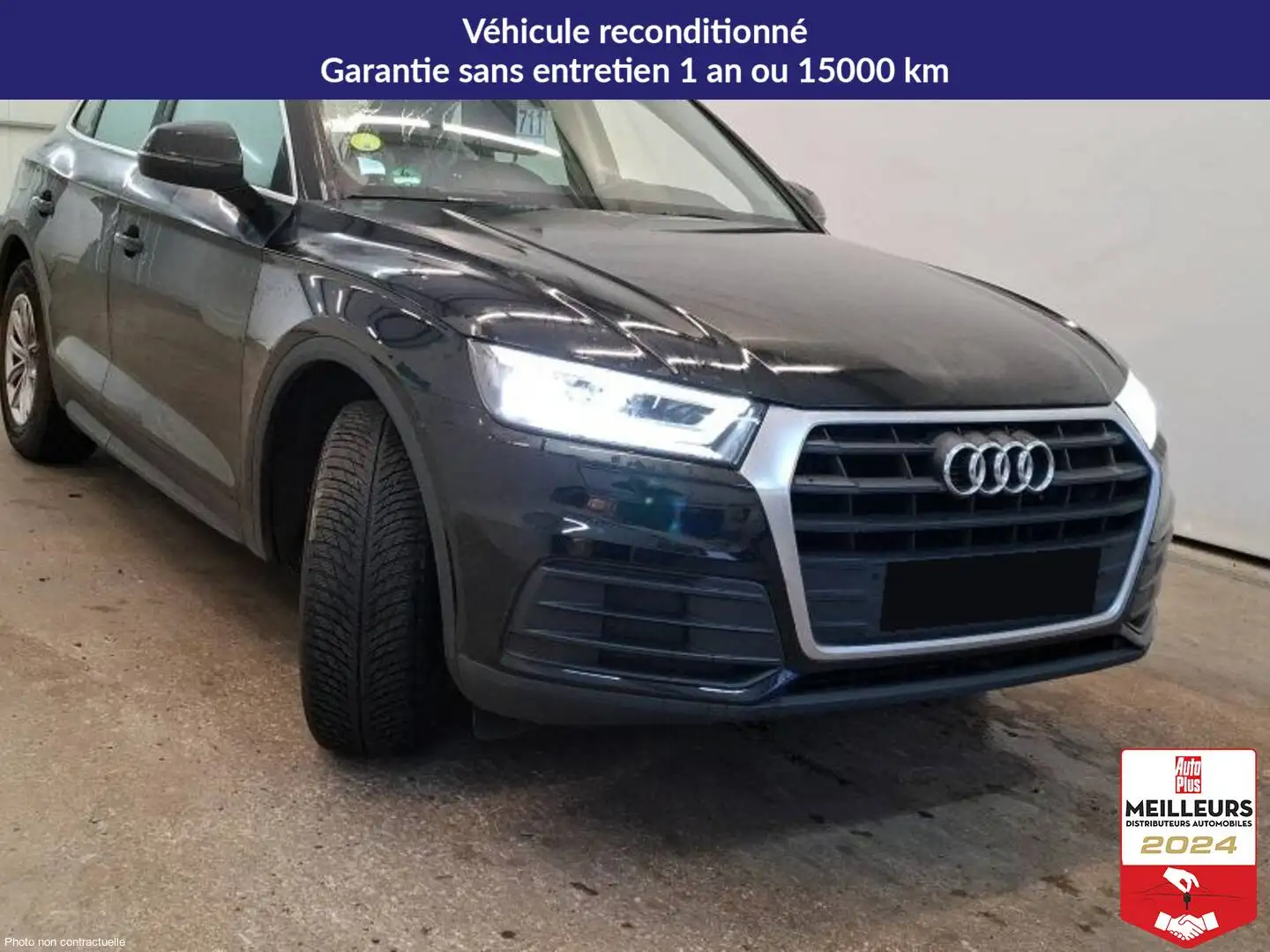 Audi Q5 35 TDI 163 S tronic 7 Design +GPS +Caméra Noir - 2