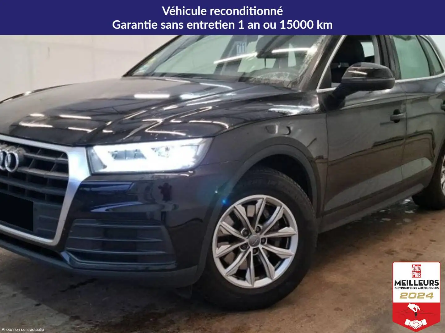 Audi Q5 35 TDI 163 S tronic 7 Design +GPS +Caméra Noir - 1