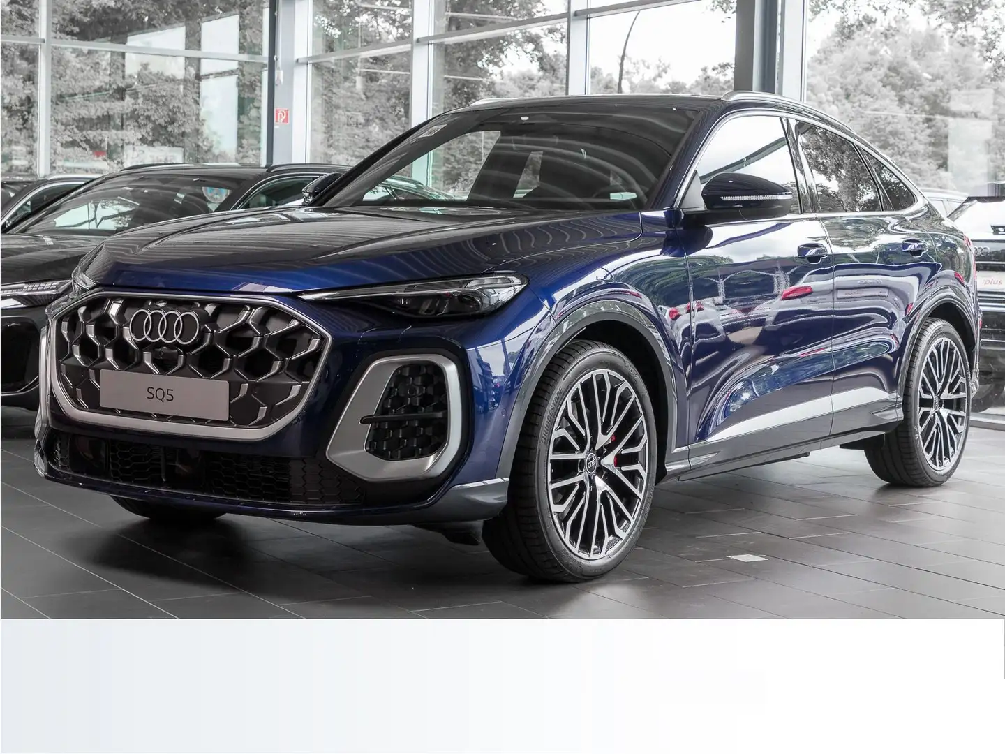 Audi SQ5 3.0 TFSI Q 360° BuO ACC LM21 PANO Blau - 1