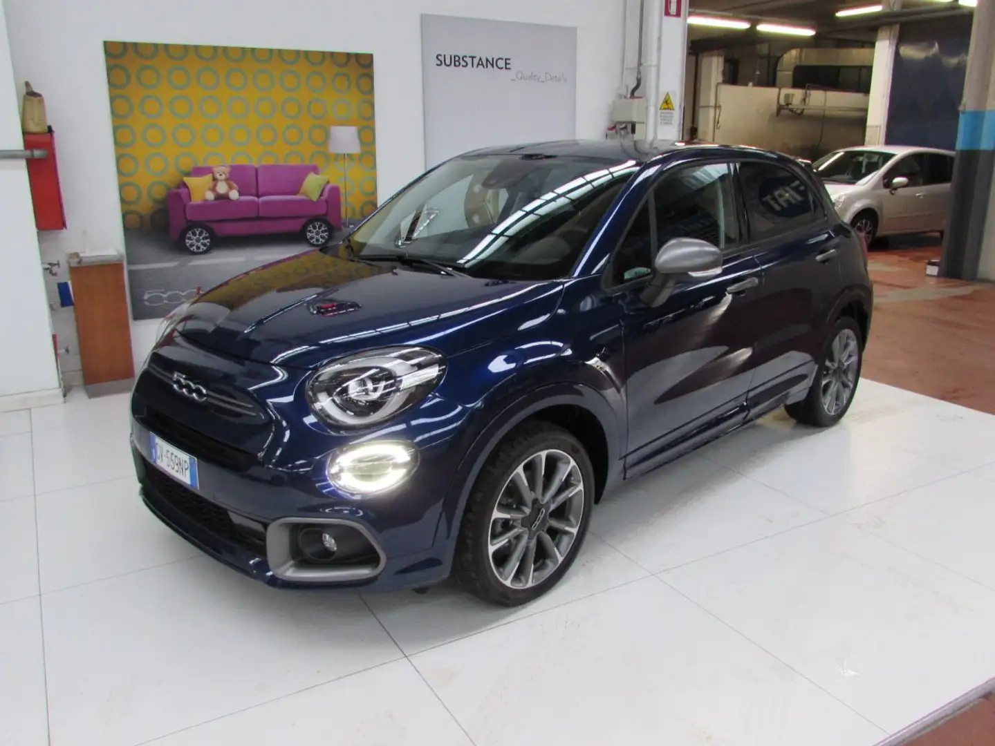 Fiat 500X 1.5 t4 hybrid Sport 130cv dct Azul - 1