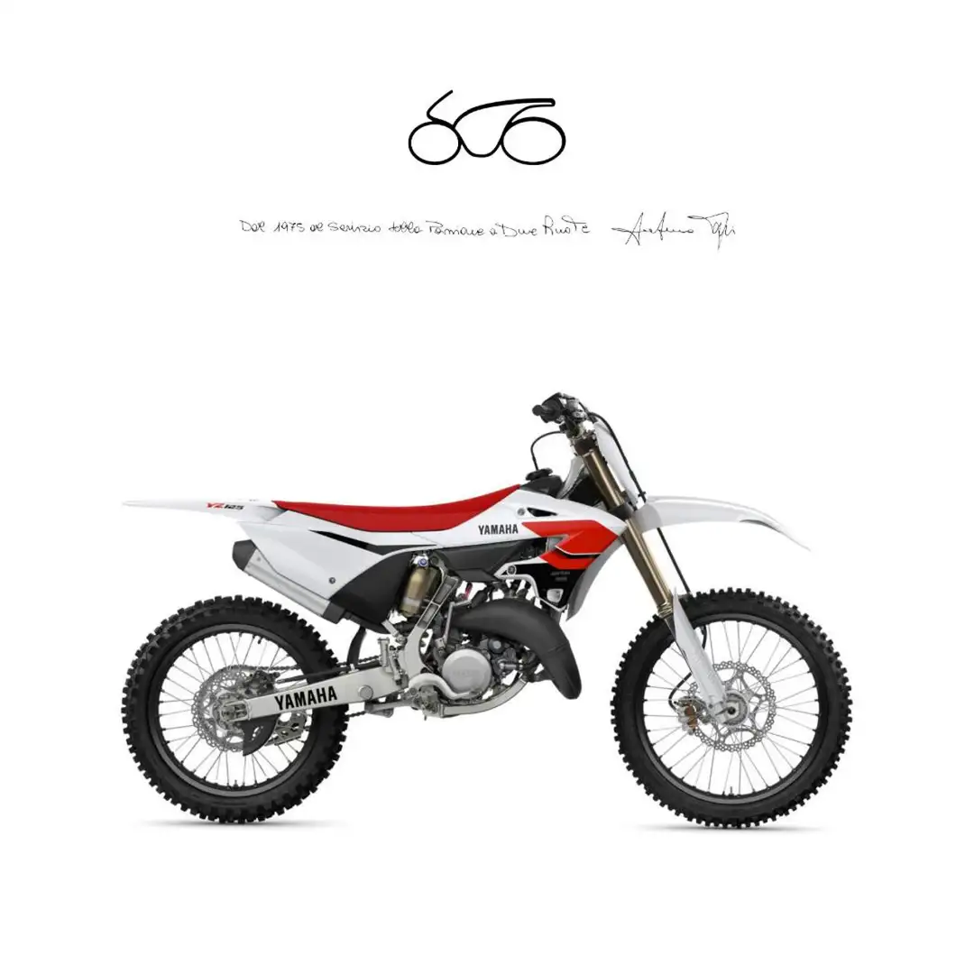 Yamaha YZ 125 70th Anniversary Edition Bianco - 1