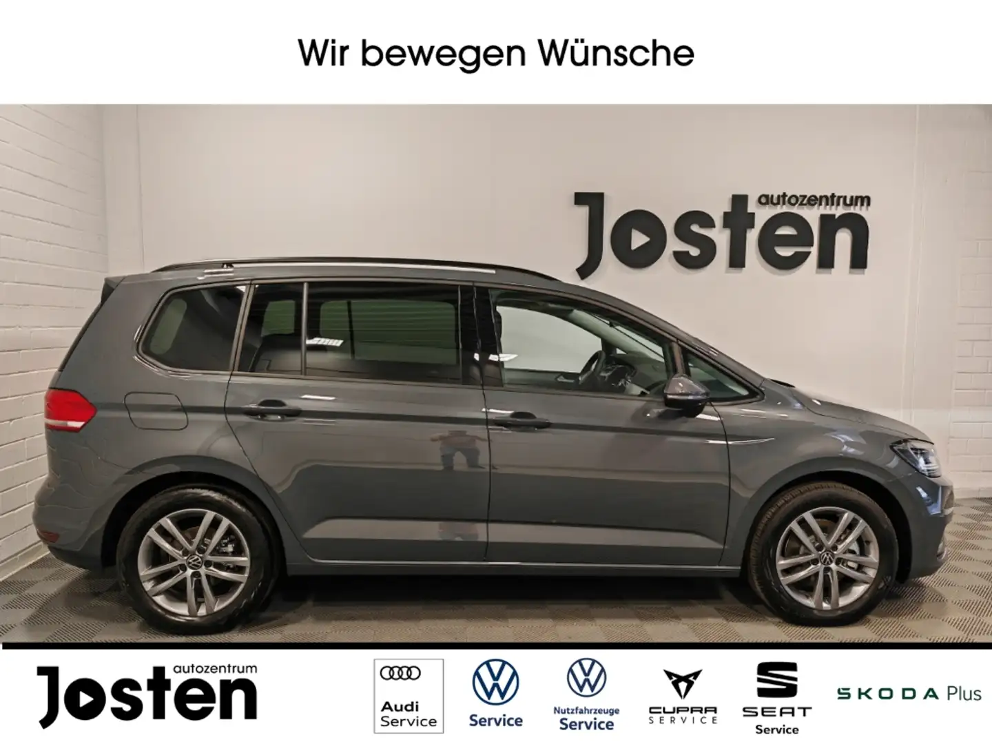 Volkswagen Touran Comfortline 1.5 TSI Virtual CarPlay ACC Grigio - 2