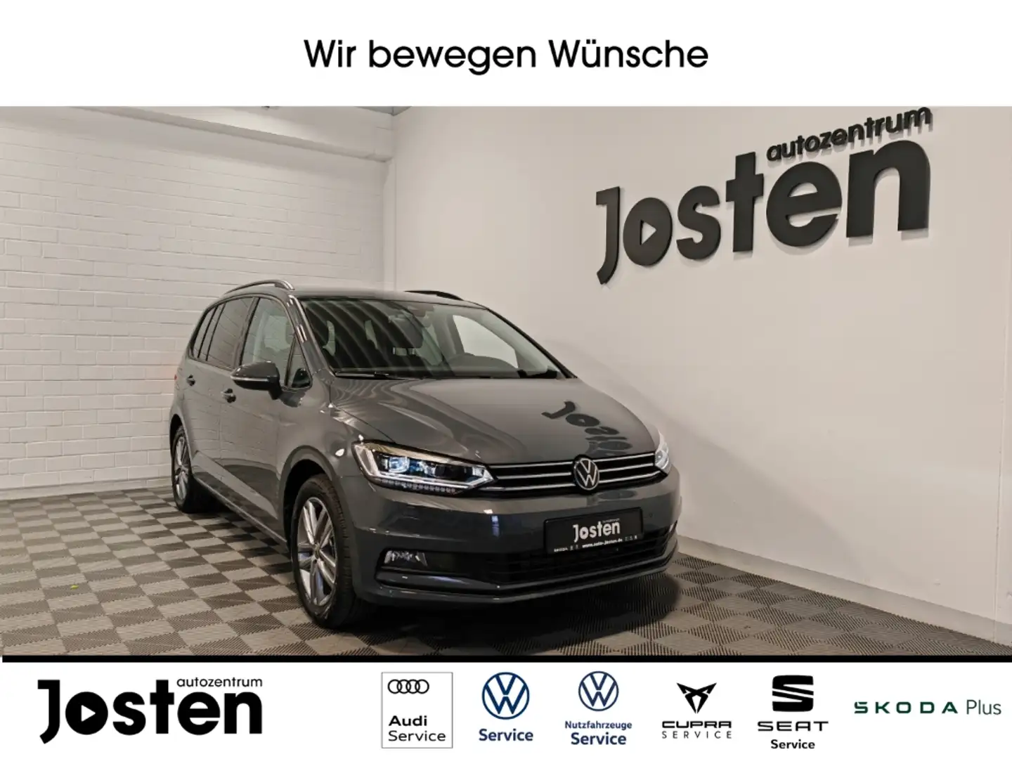 Volkswagen Touran Comfortline 1.5 TSI Virtual CarPlay ACC Grigio - 1