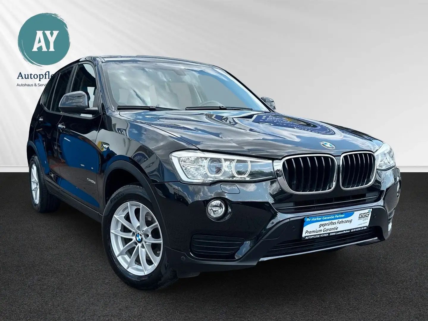 BMW X3 xDrive 20 d Advantage|1.Hand|Ahk|Kamera|Navi Schwarz - 1