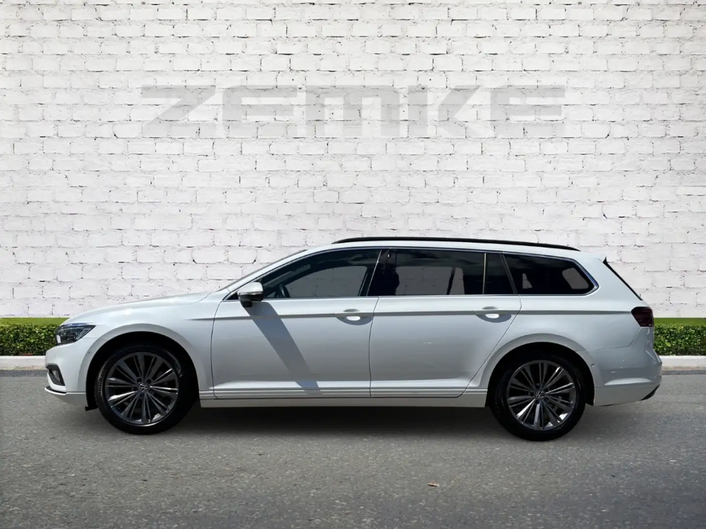Volkswagen Passat Variant 2.0 TDI DSG Business HUD AD AHK-klappbar Navi Digi Blanc - 2