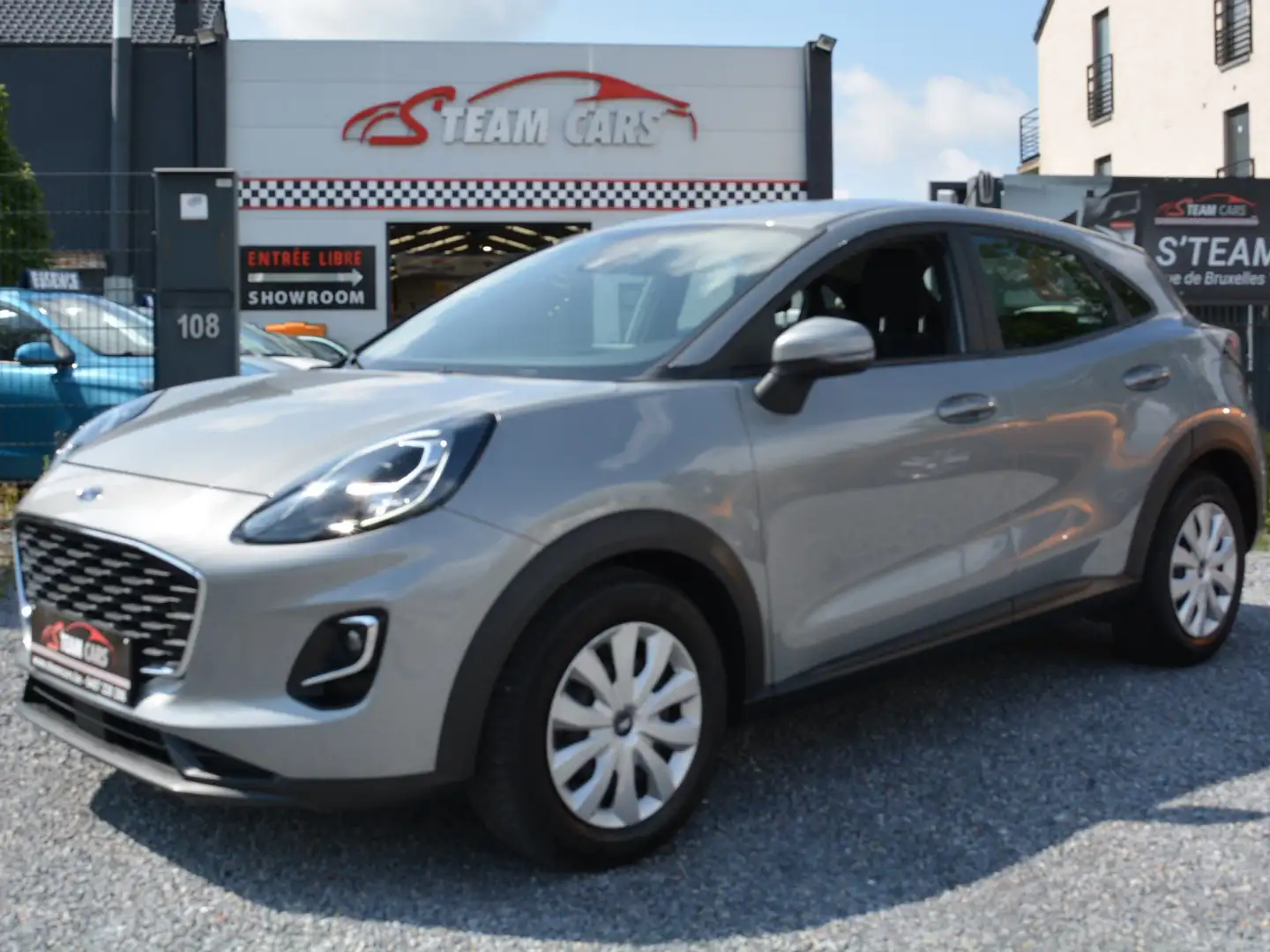 Ford Puma Puma 1.0 EcoBoost mHEV Connected (EU6d) Gris - 1