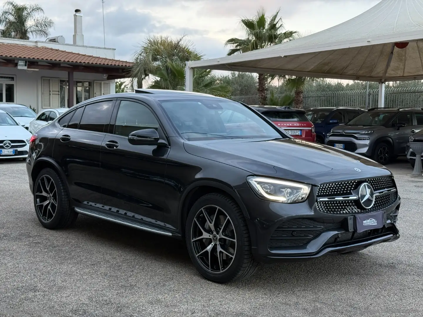 Mercedes-Benz GLC 300 GLC 300 d 4Matic Coupé Premium Plus TETTO Gris - 2