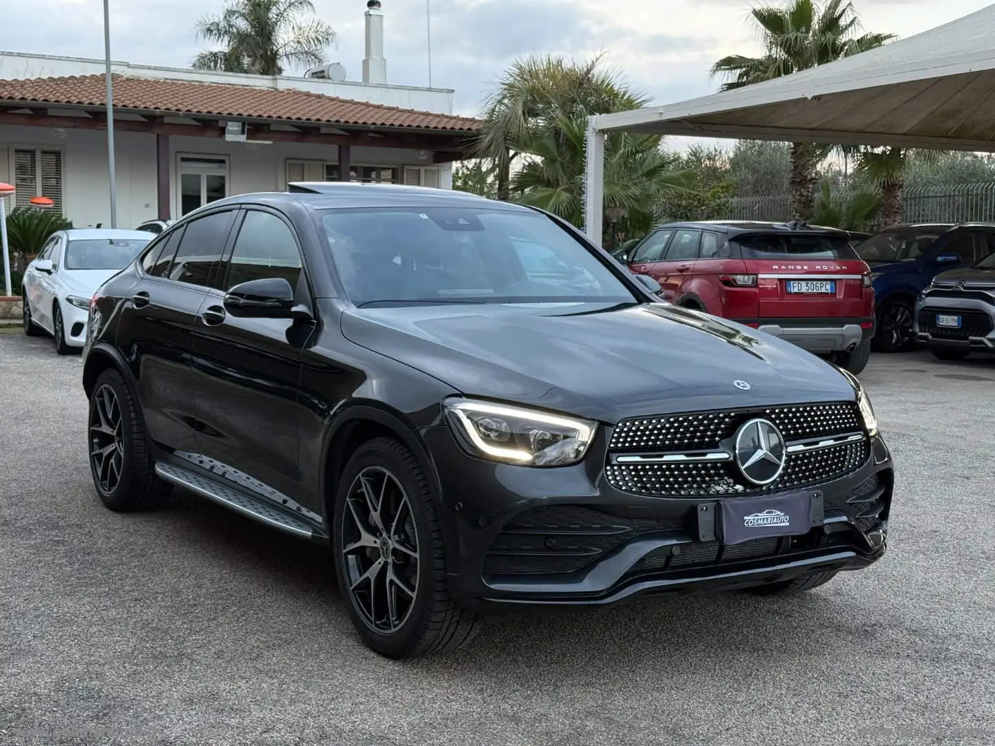 Mercedes-Benz GLC 300 GLC 300 d 4Matic Coupé Premium Plus TETTO Gris - 1