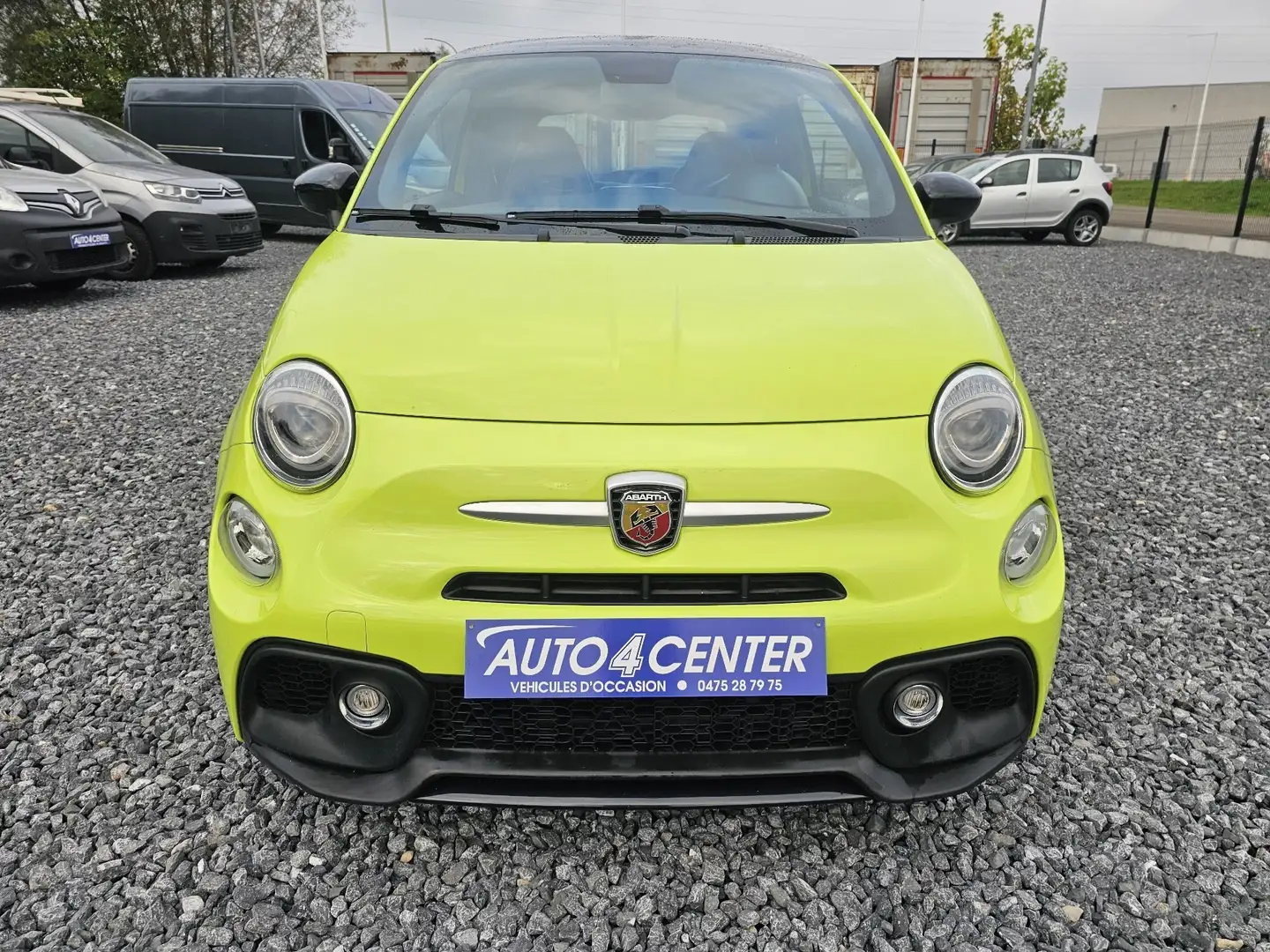 Abarth 595 1.4 T-Jet Pista // SIEGE CARBONE / GARANTIE 1 AN// Vert - 2