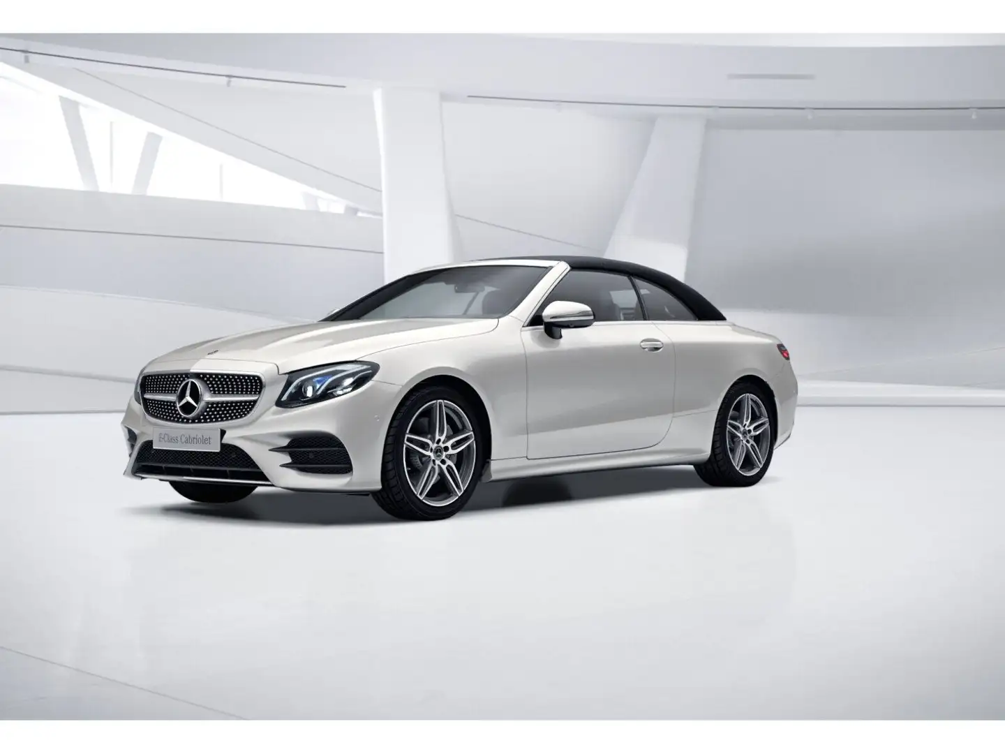Mercedes-Benz E 200 Cabriolet LED PTS Park-Assist AUT Cam Navi Bianco - 1