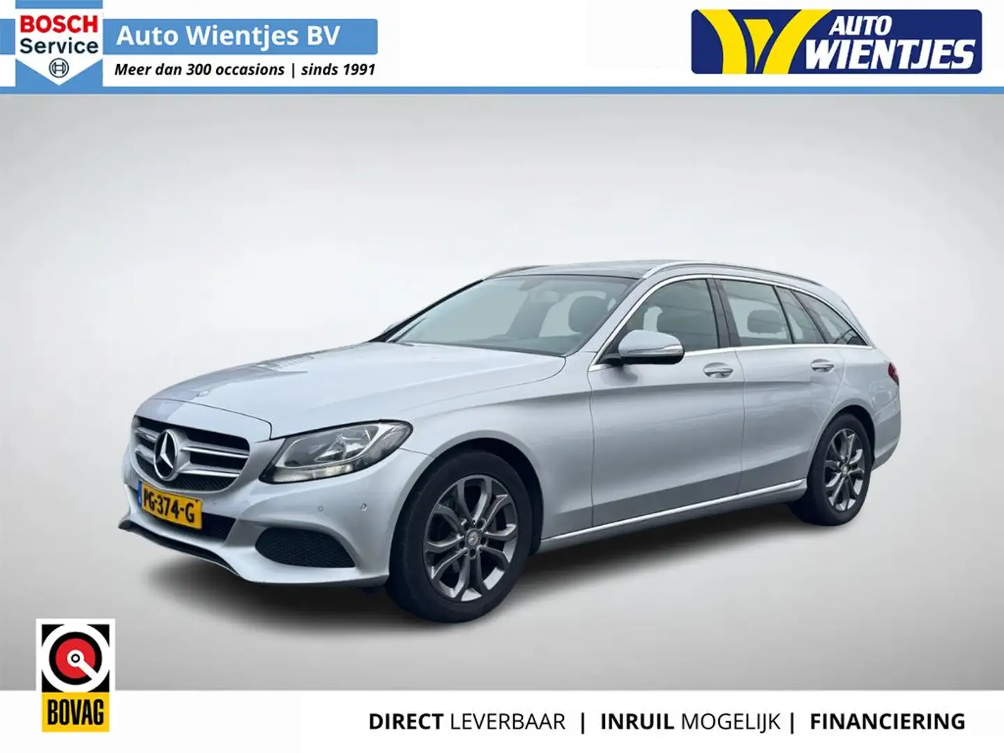 Mercedes-Benz C 200 Estate CDI Aut | Edition 1 | Pano | Navi | Half Le Gris - 1