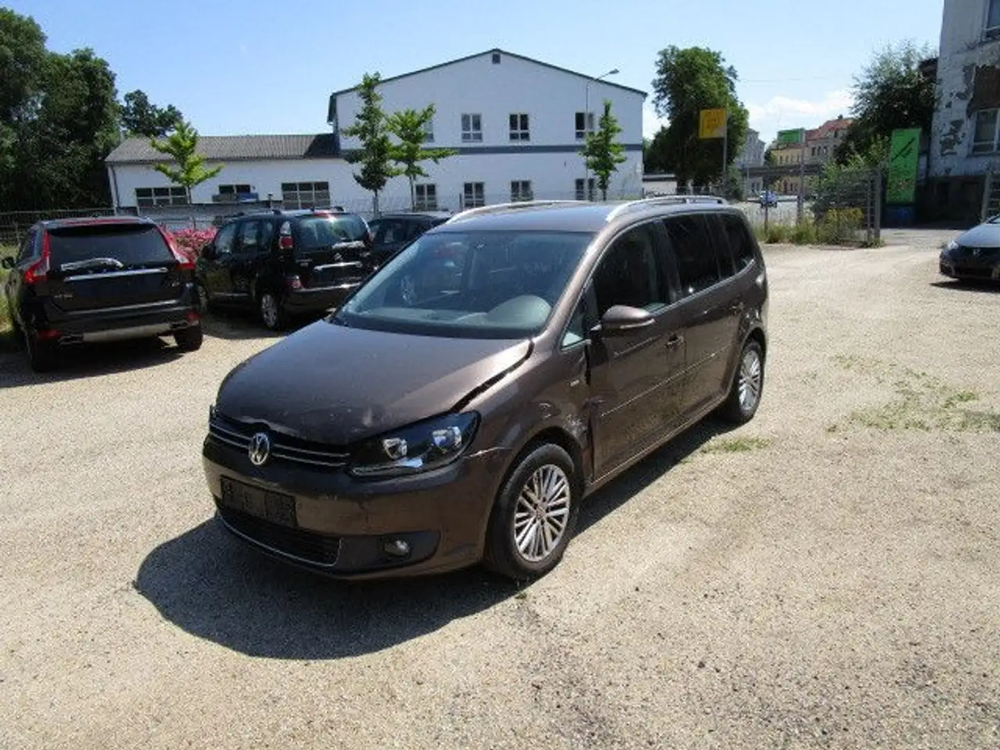 Volkswagen Touran Cup Klimaautomatik 4xAlu 4xReifen Euro5 Marrone - 2
