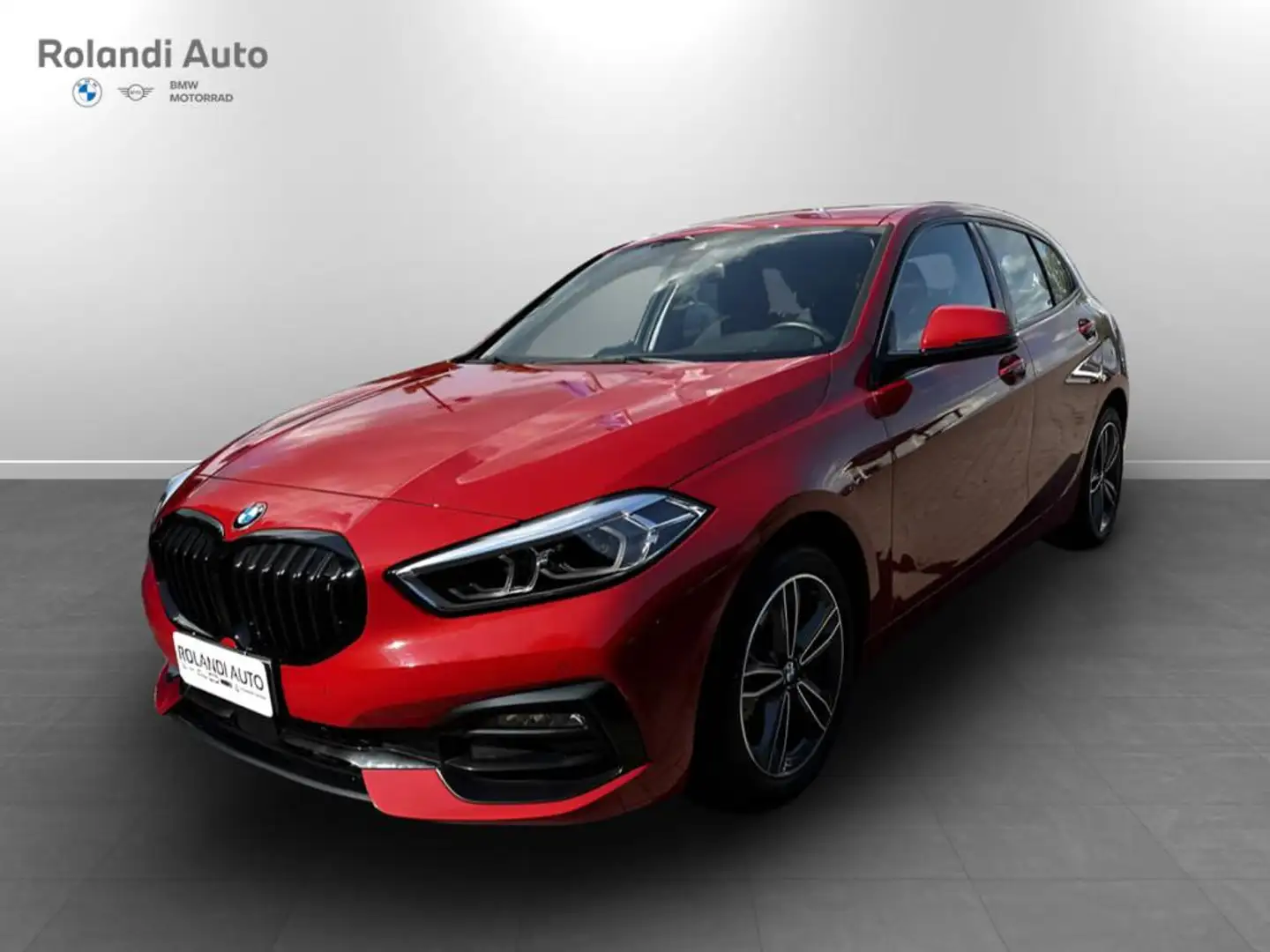 BMW 116 d Sport auto Rouge - 1