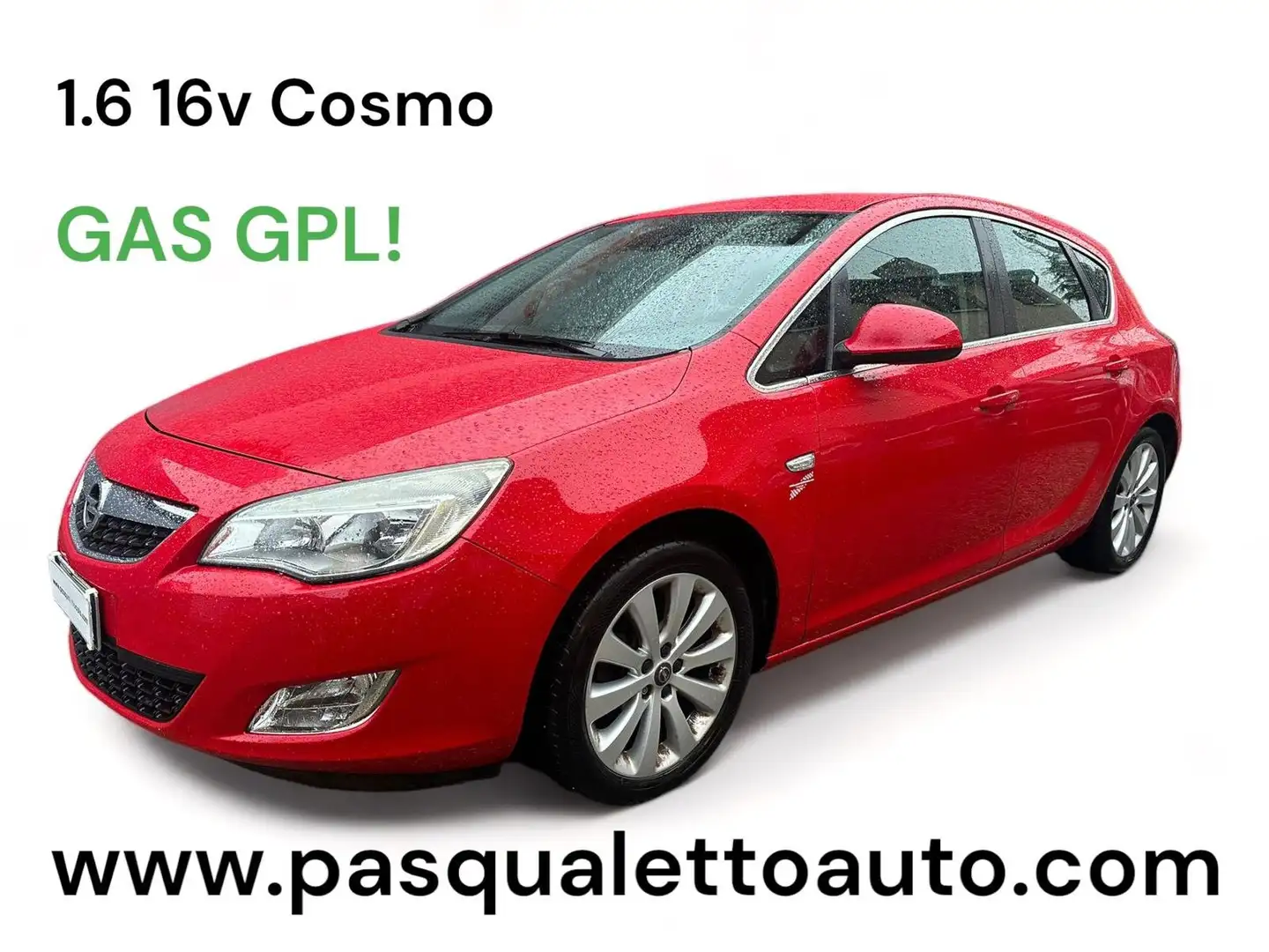 Opel Astra Gas Gpl Astra 5p 1.6 Cosmo 115cv Rojo - 1