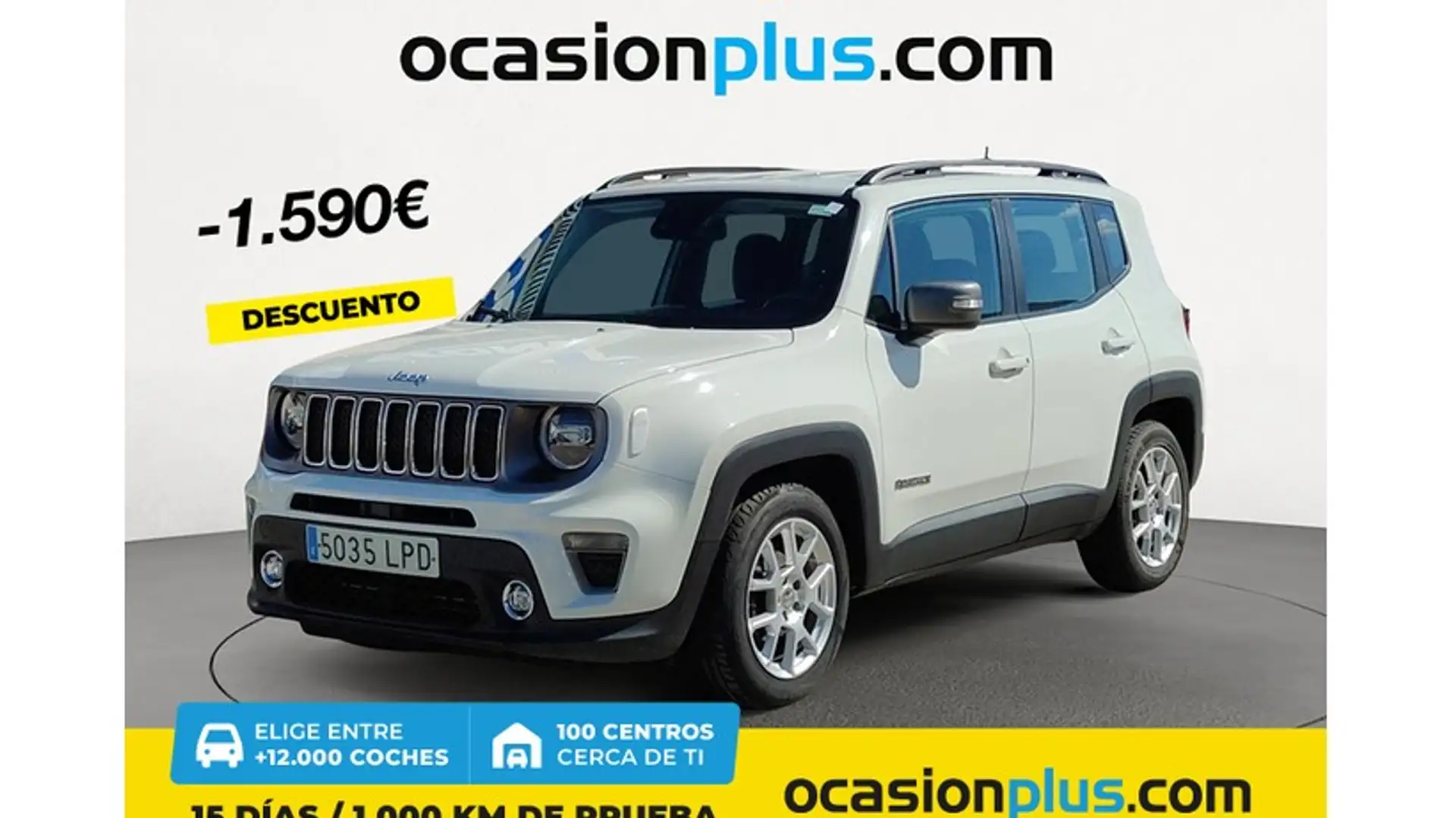 Jeep Renegade 1.6Mjt Limited 4x2 96kW Blanco - 1