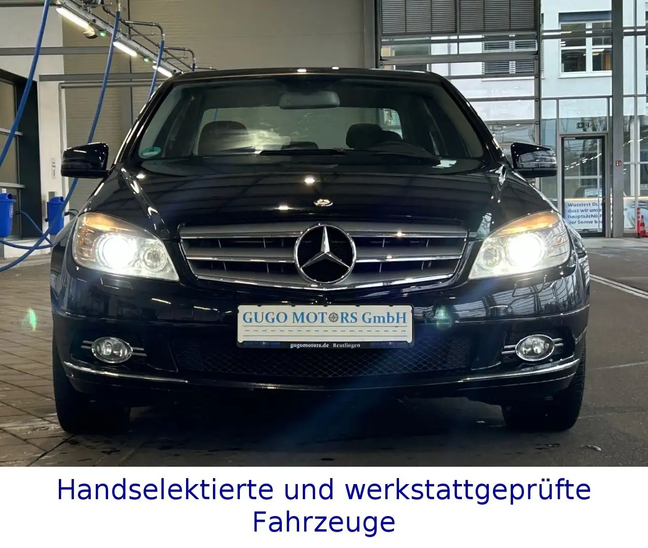 Mercedes-Benz C 350 CGI Avantgarde / AHK / DAIMLER SERVICE Schwarz - 2