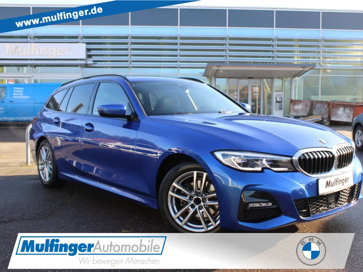 BMW 320 d T. M Sport Laser ACC HUD HiFi LivePro.ad-Fw Blau - 1