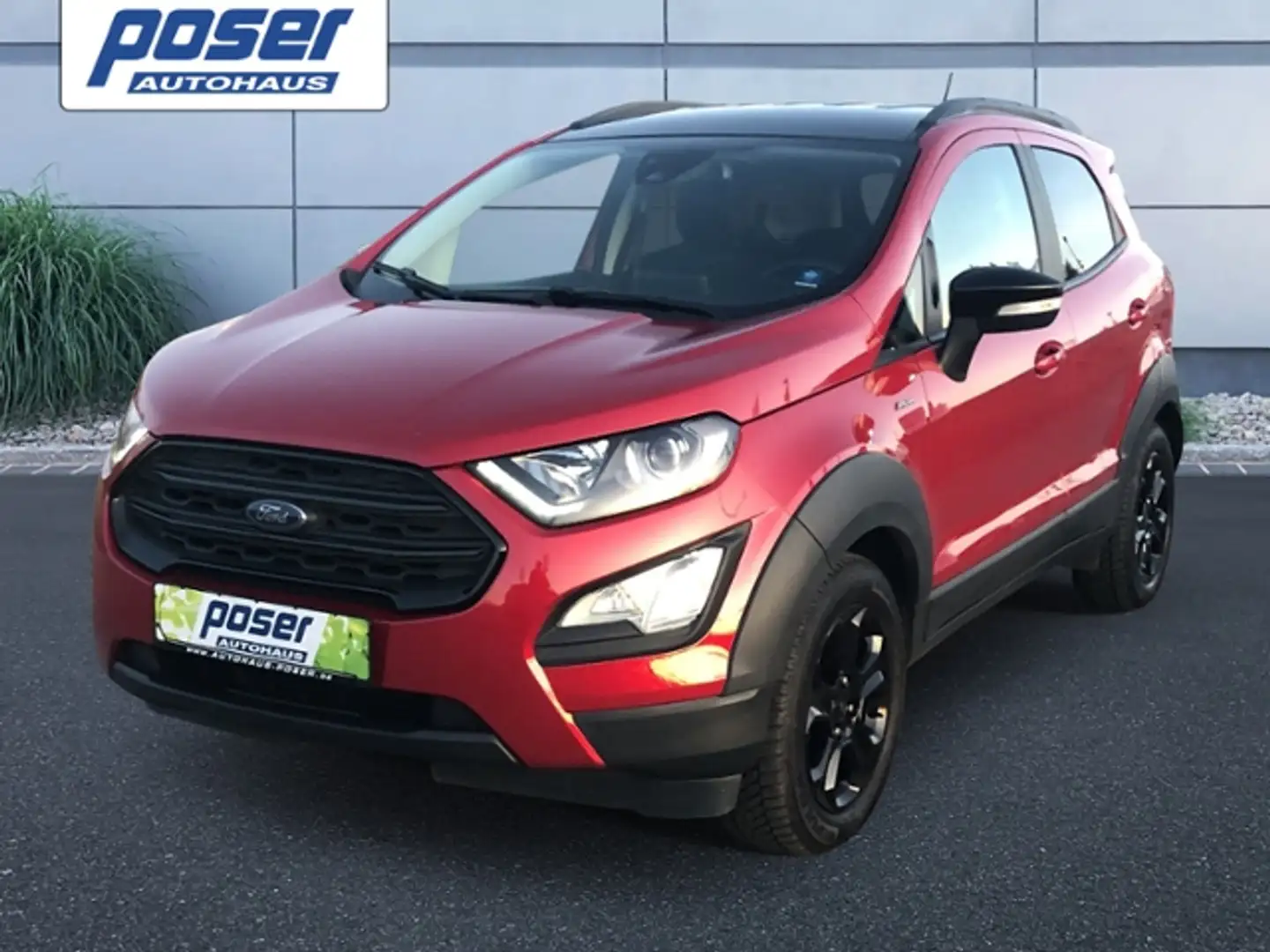 Ford EcoSport 1.0 EcoBoost Active ALU17" PDC NAVI Rood - 2
