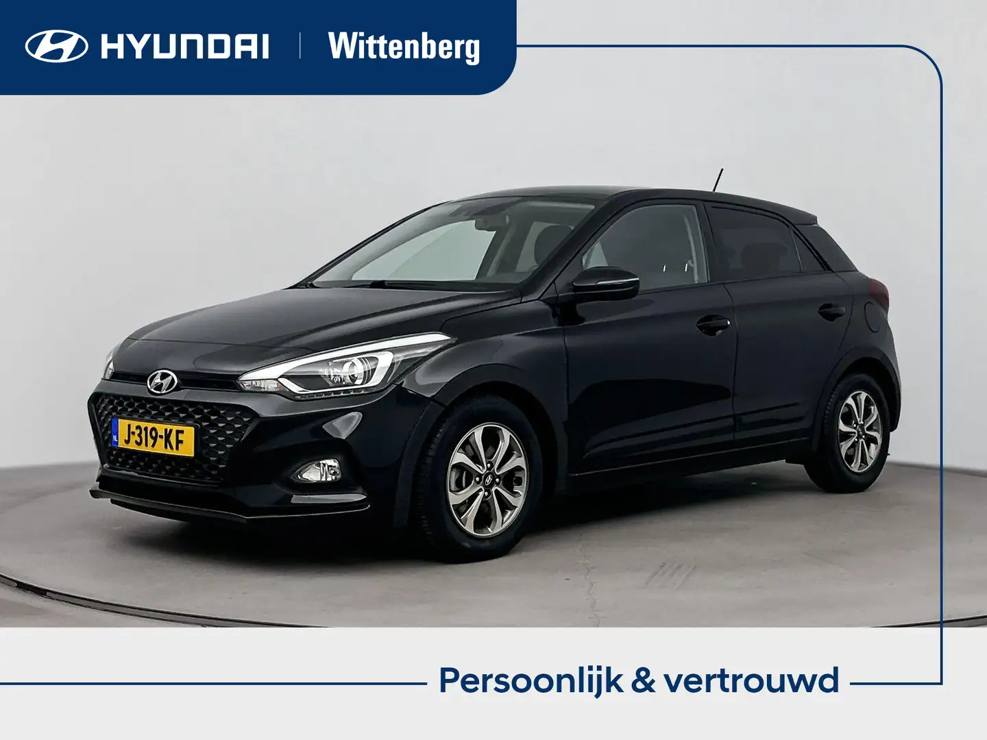 Hyundai i20 1.0 T-GDI Comfort Aut. | Unieke km-stand! | Lm-wie Zwart - 1