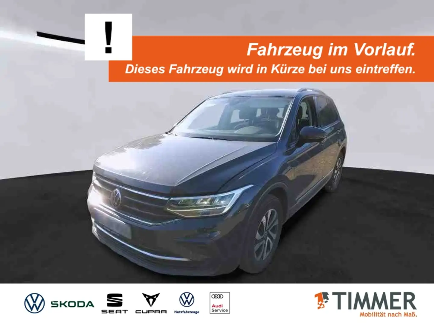 Volkswagen Tiguan 2.0 TDI DSG ACTIVE *LED *AHK *ACC *APP-CONN *ALU Grau - 1