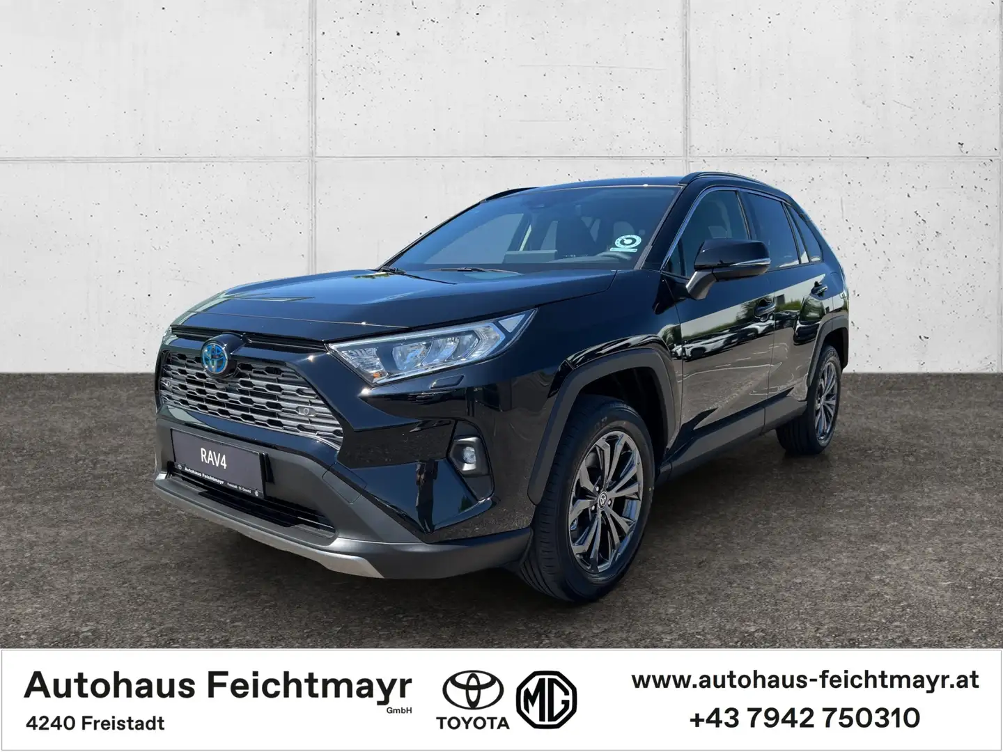 Toyota RAV 4 RAV4 2WD 2,5 Dual-VVT-i Hybrid Active Drive 5t. Noir - 1