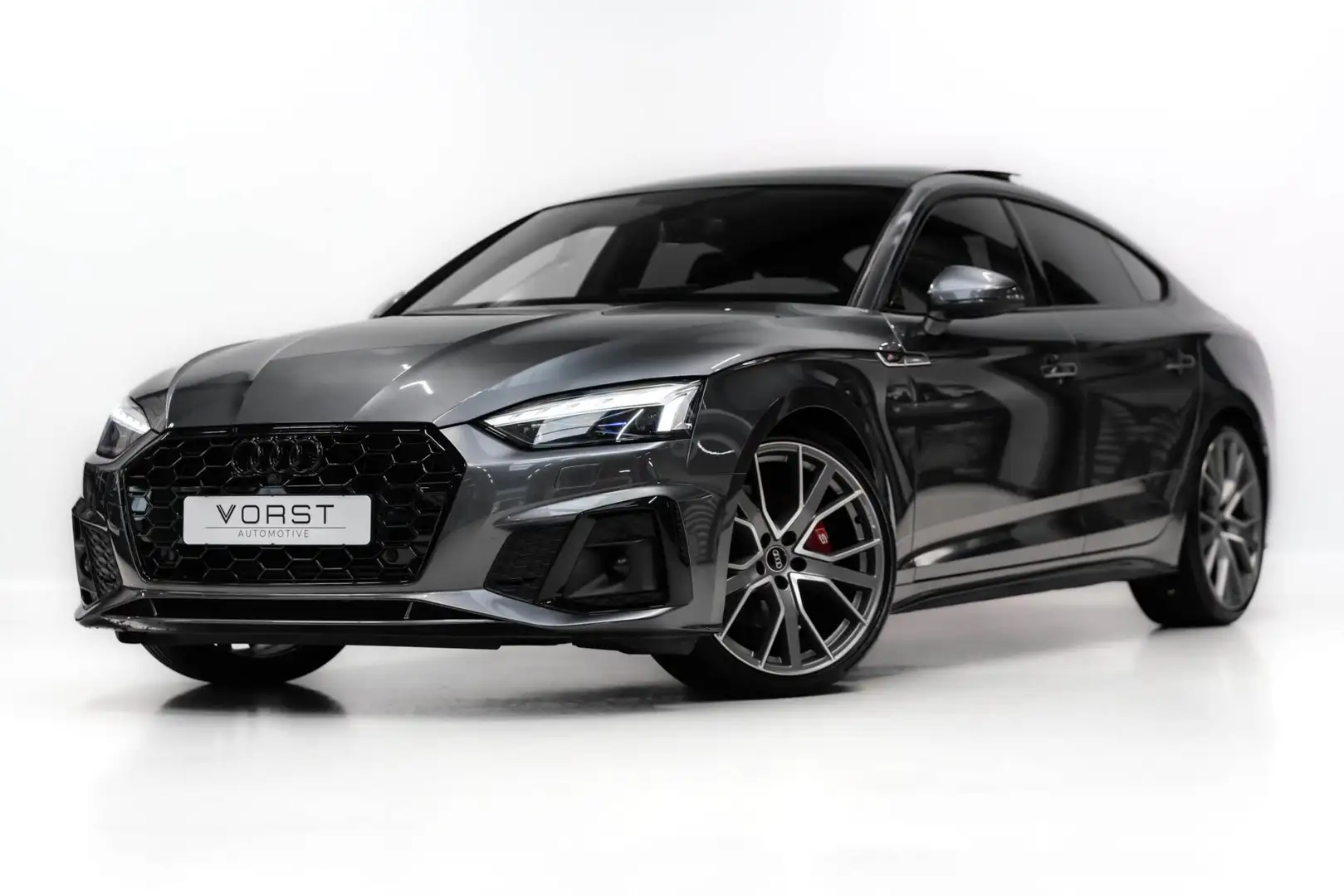 Audi A5 Sportback 40 TFSI S Line Massage Pano Leer Gris - 1