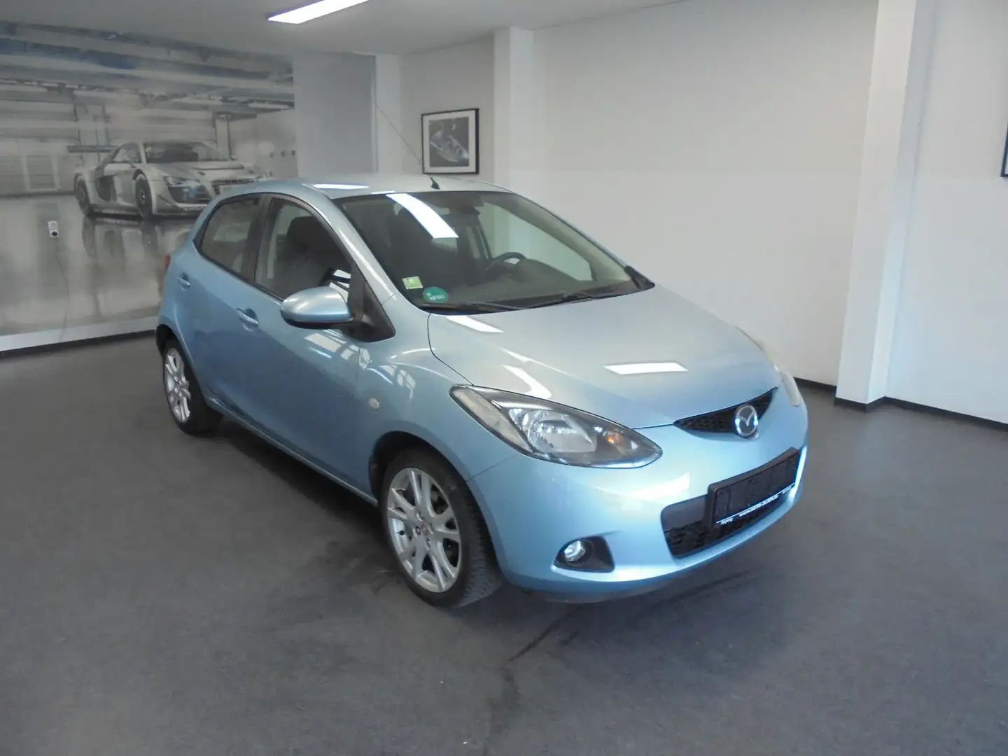 Mazda 2 1.3 Impression Klima Sitzheizung TÜV 05/2027 Blauw - 2