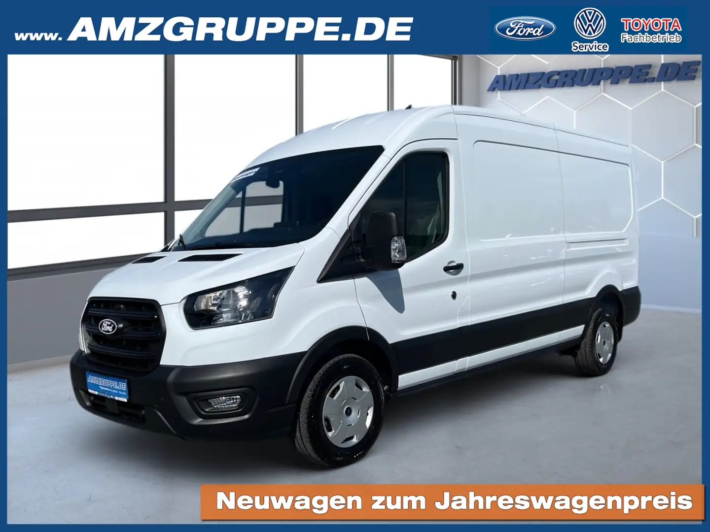 Ford Transit FT350 L3H2 Trend 4J.*Gar.+2x Airbag Blanco - 1
