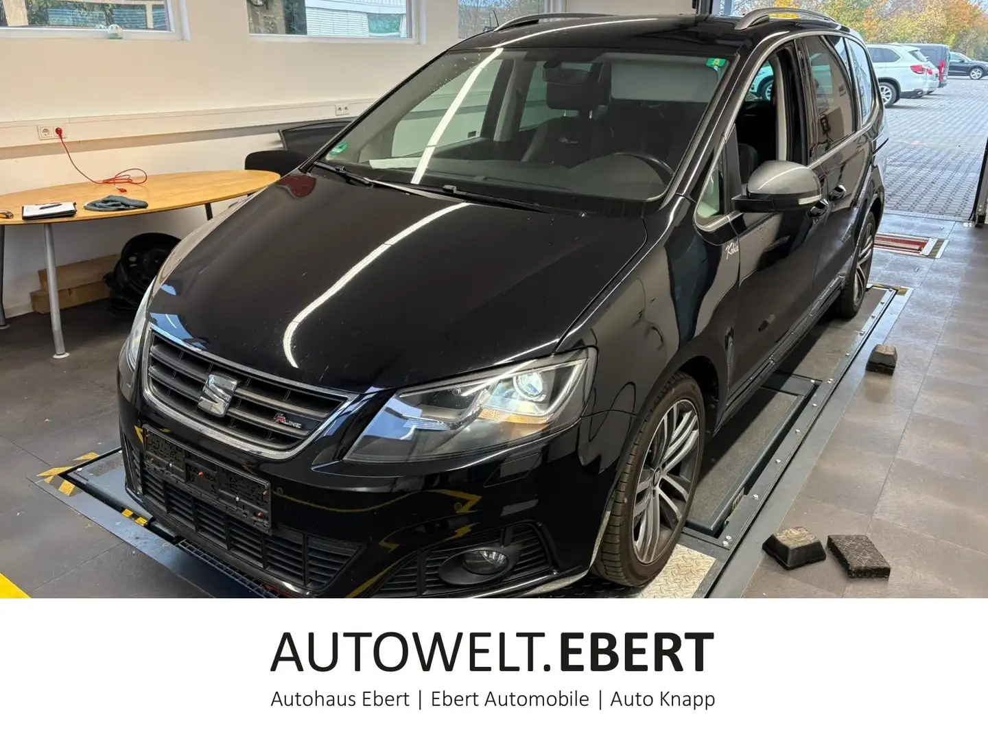 SEAT Alhambra 2.0 TDI FR-Line/AHK/KAMERA/XENON/7-Si./ Schwarz - 1