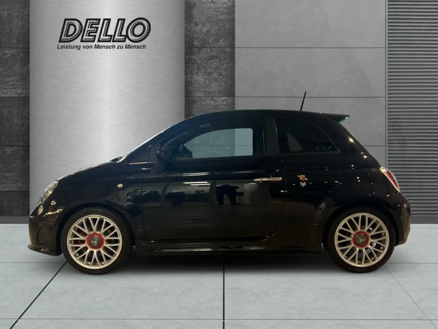 Abarth 500 1.4 T-Jet 595 TURISMO Sportpaket, Leder, Allwette Schwarz - 2