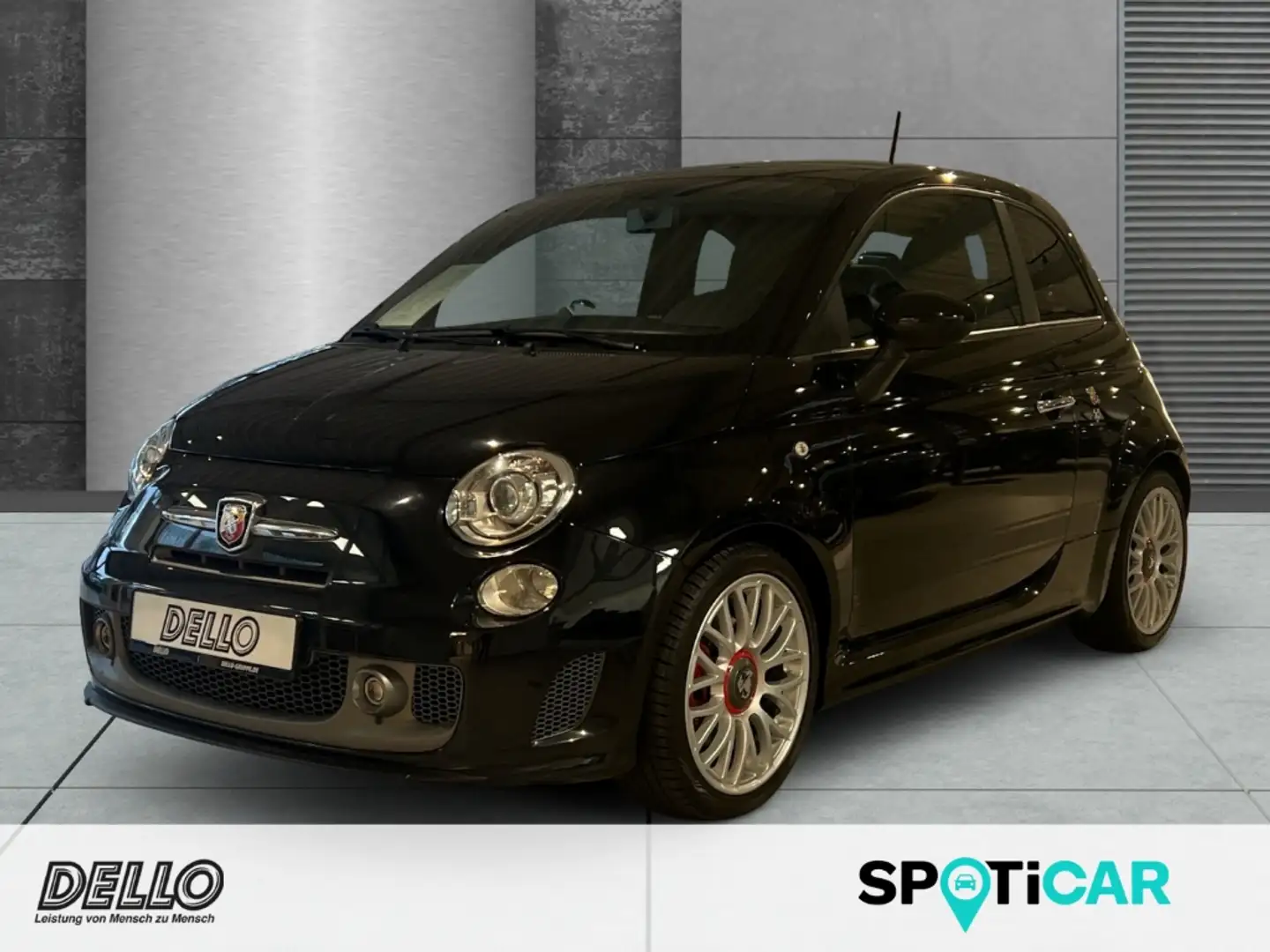 Abarth 500 1.4 T-Jet 595 TURISMO Sportpaket, Leder, Allwette Schwarz - 1