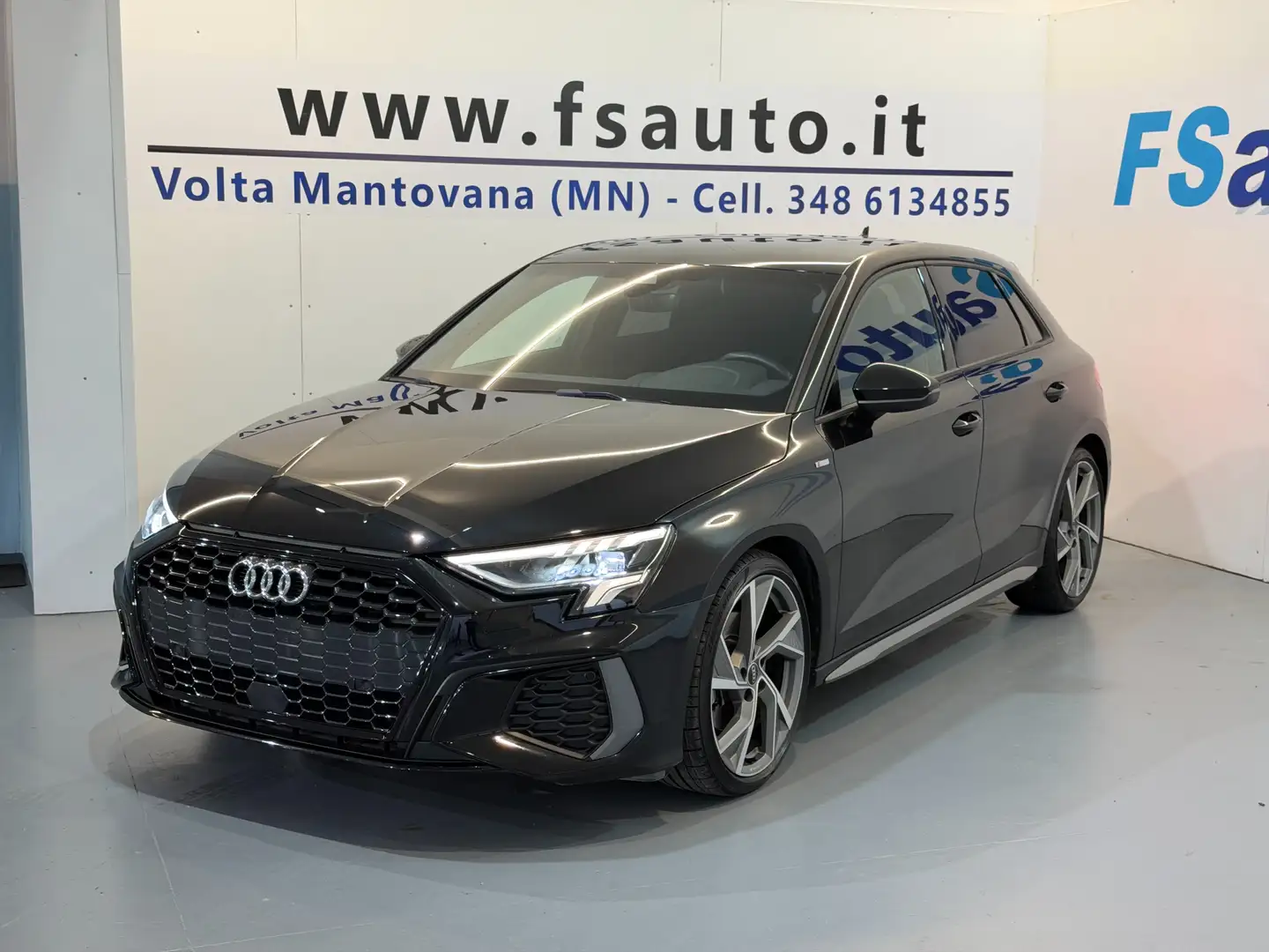 Audi A3 Sportback 35 2.0 tdi S line PREZZO REALE Noir - 1