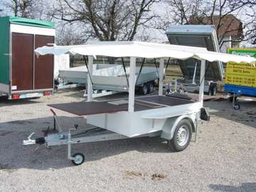 Marktanhänger Marktverkaufsanhänger