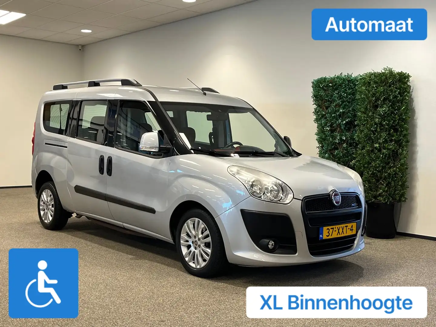 Fiat Doblo L2 Rolstoelauto 4+1 XXL-Ombouw 160cm Argent - 1