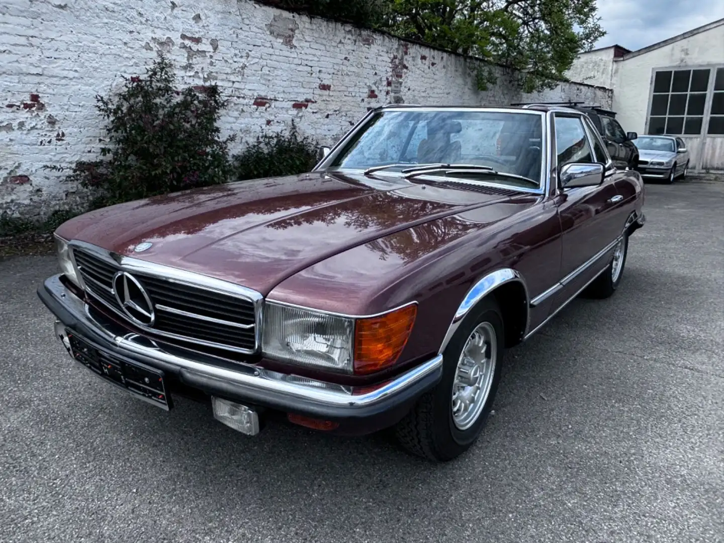 Mercedes-Benz 280 SL 2.Hand TOPZUSTAND Kindersitze Braun - 2