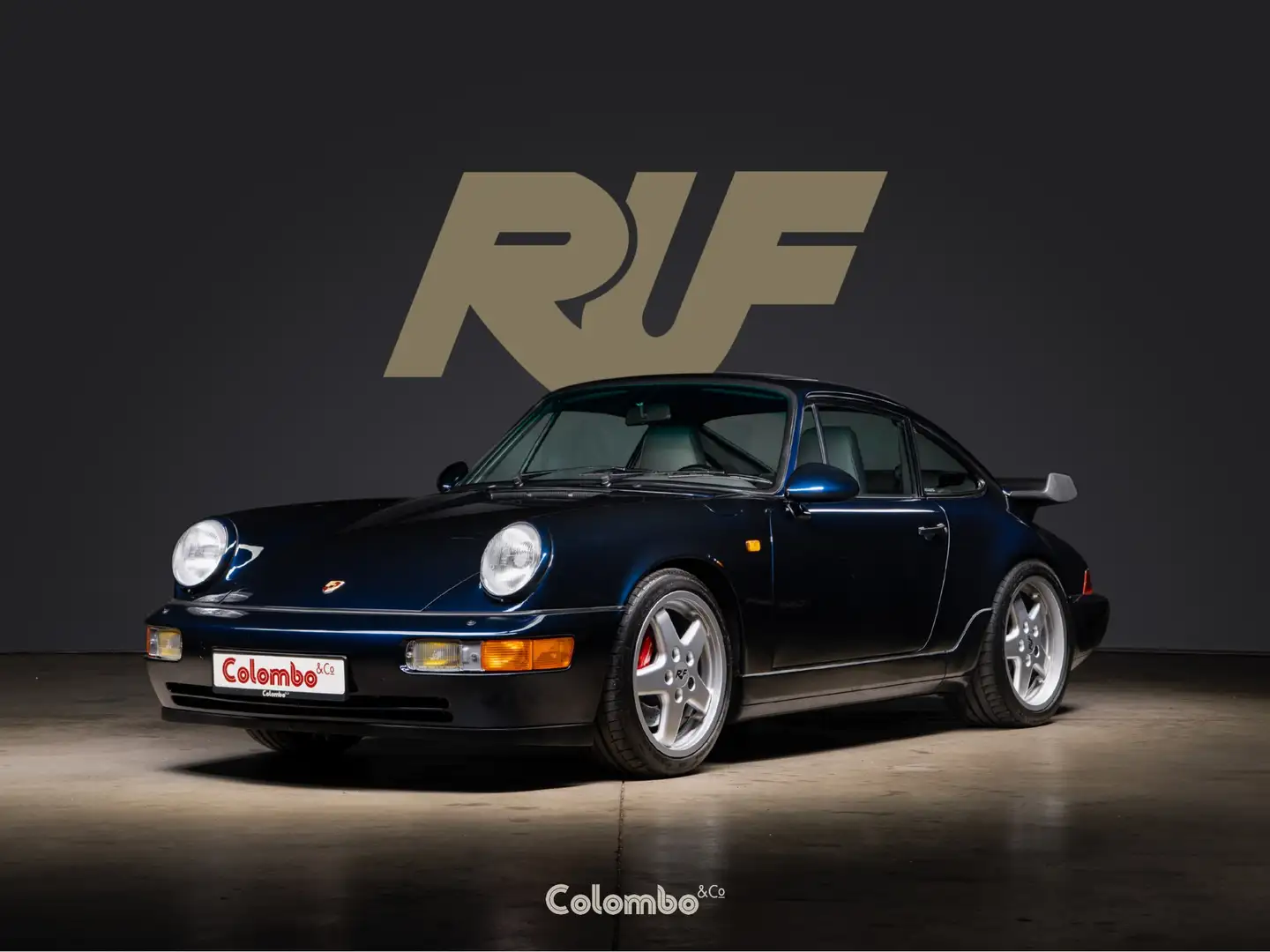 Porsche 964 RUF RCT - 1 Owner - Full Service History Blauw - 1