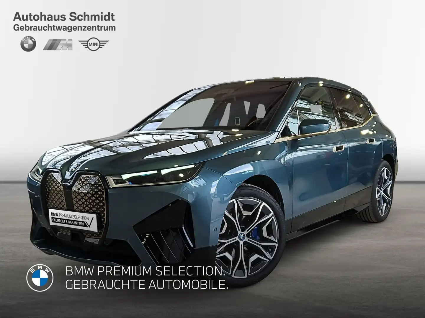 BMW iX xDrive50 524€ netto/mtl.*Sportpaket*22"*LC Prof.*H Blau - 1