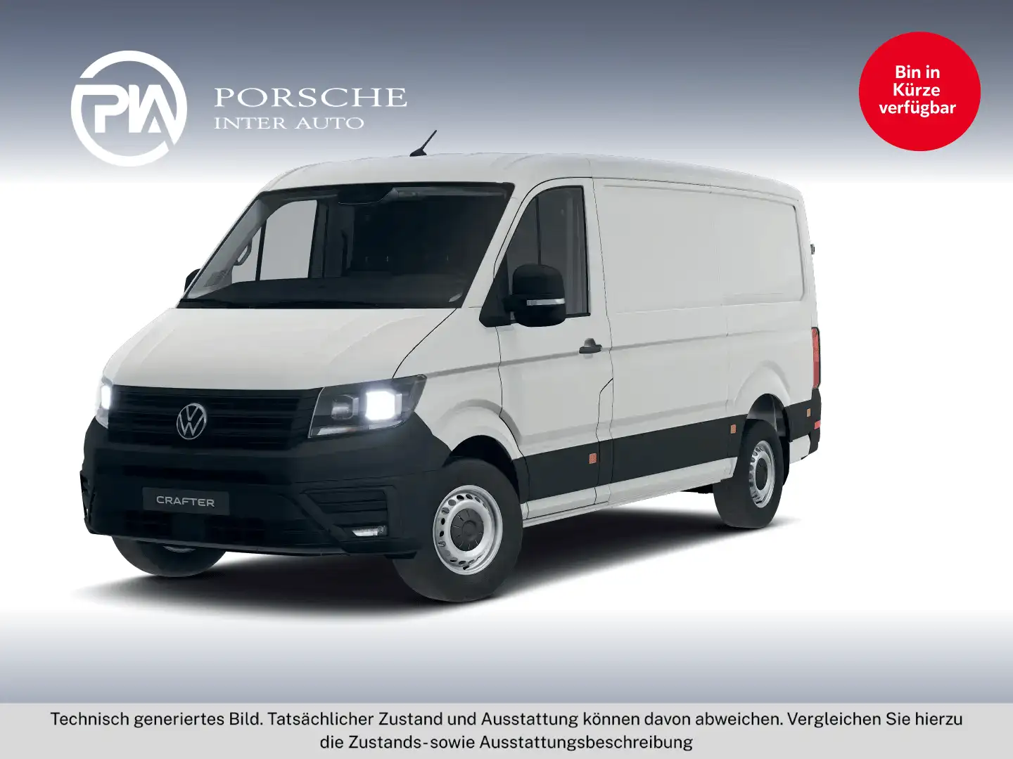 Volkswagen Crafter VW Crafter 35 T6 Kastenwagen L3H2 TDI Weiß - 1