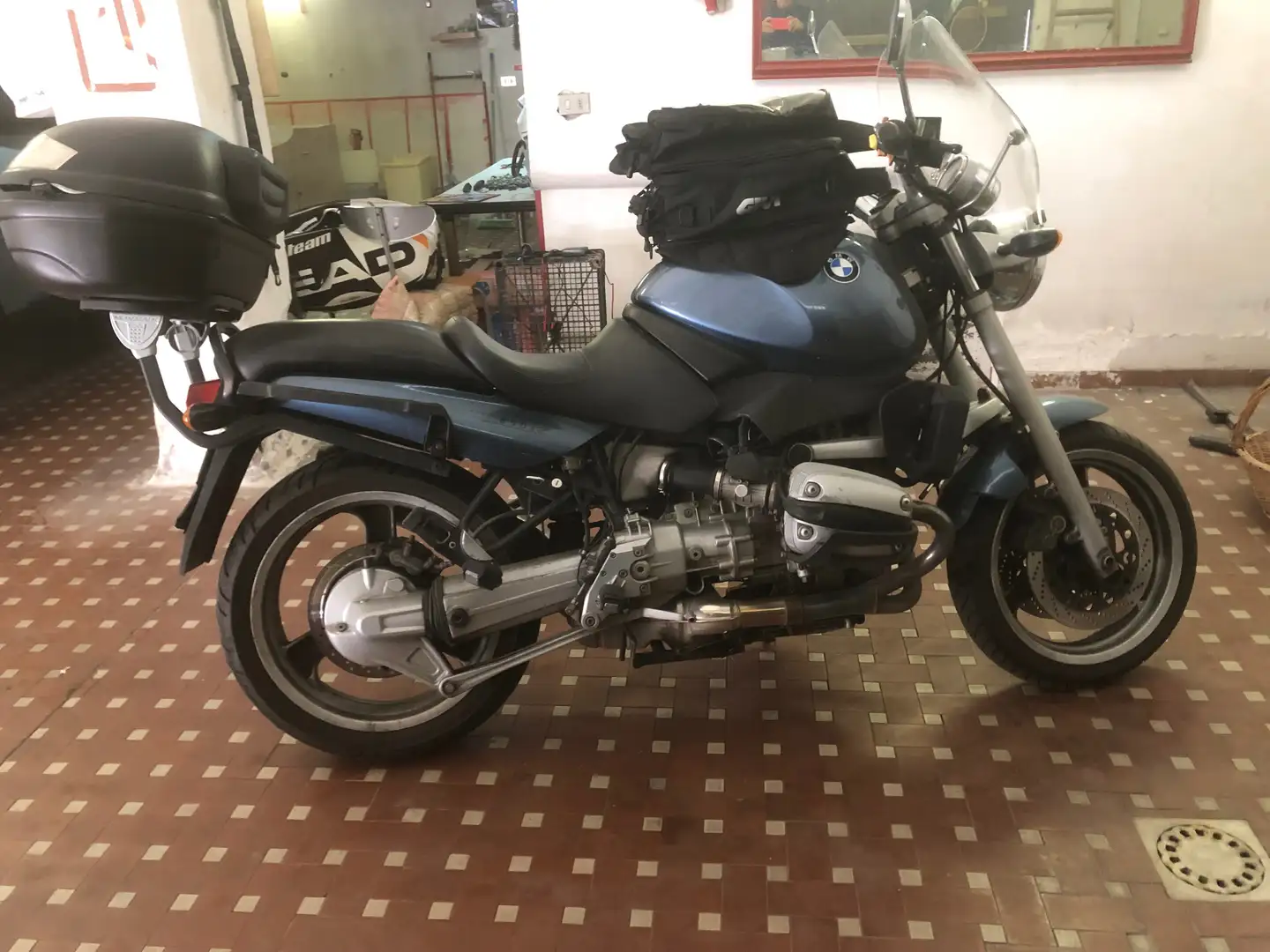 BMW R 850 Custom Azul - 1