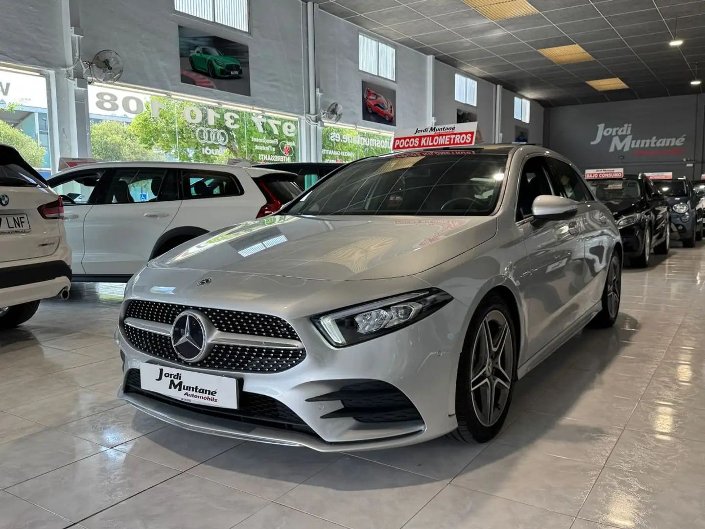 Mercedes-Benz A 200 200d AMG-Line 150CV.- " AUTOMÁTICO ".- " TECHO SO Gris - 1