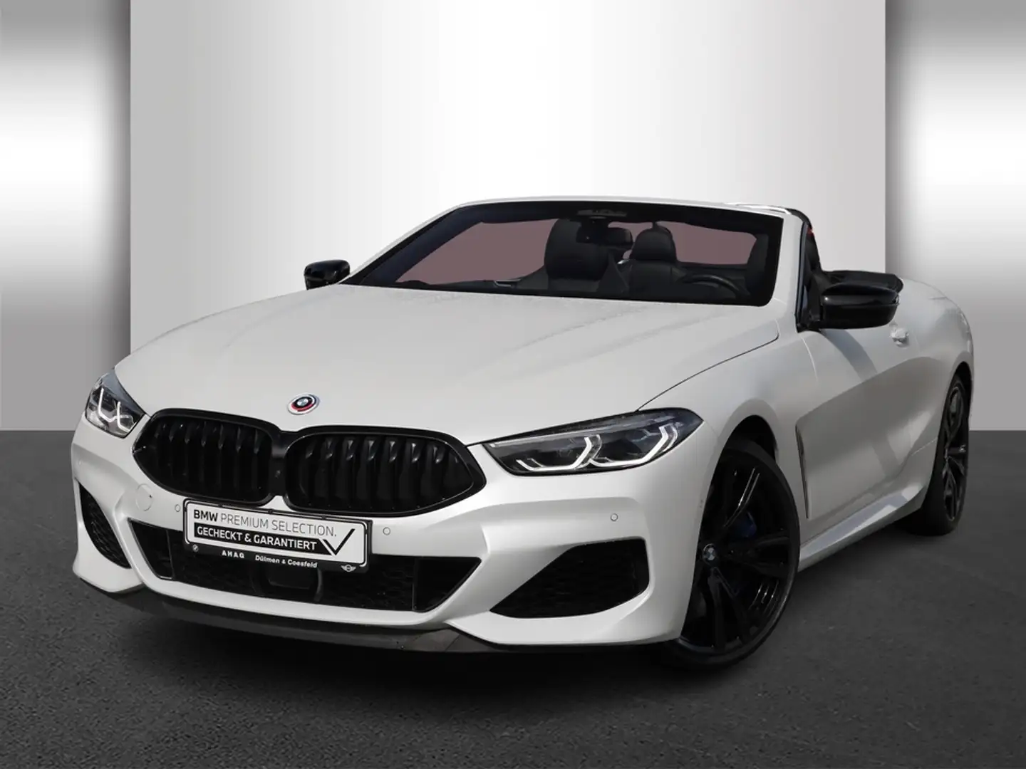 BMW M850 i xDrive Cabrio Innovationsp. Komfortzugang Blanc - 2