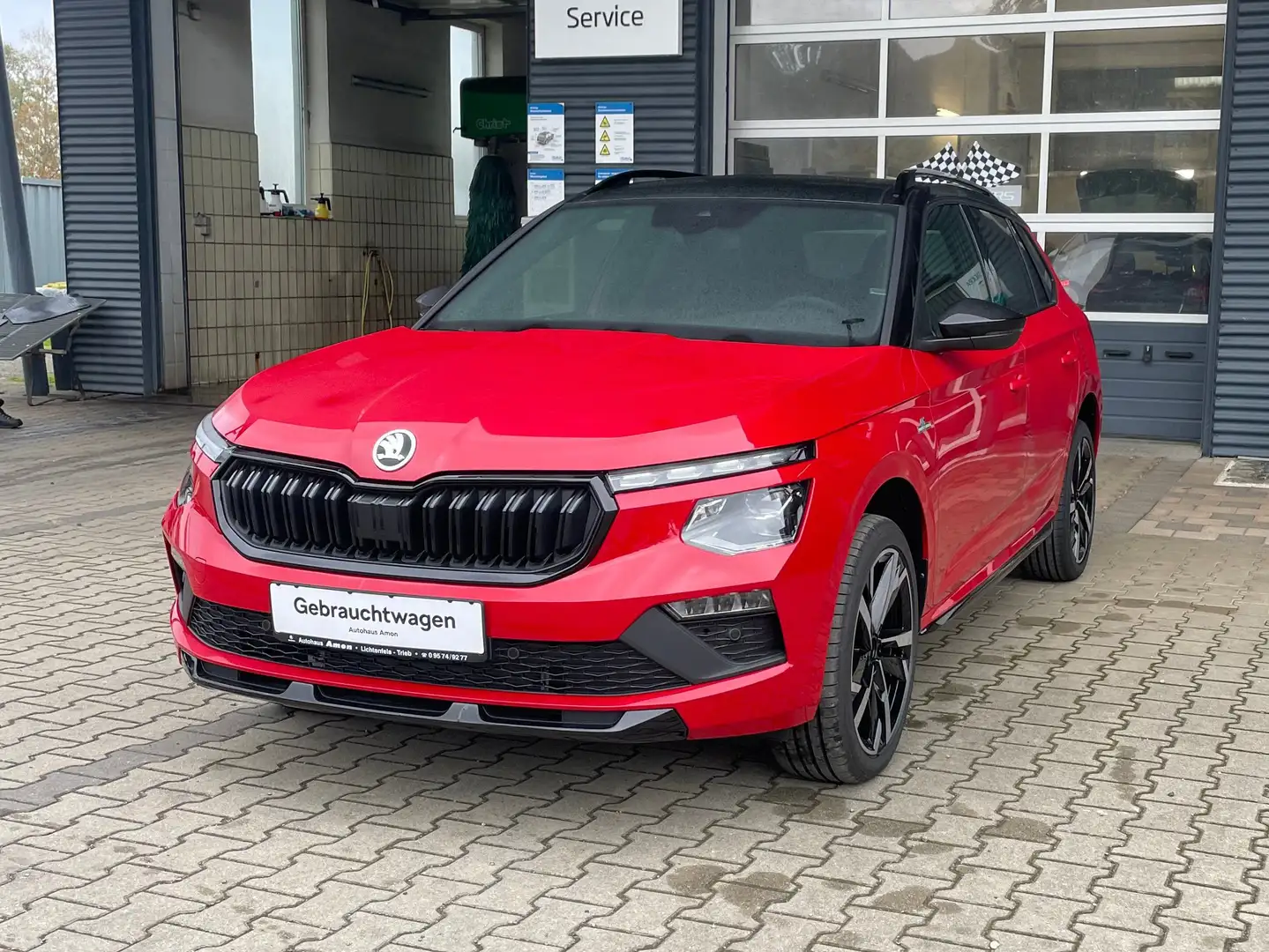 Skoda Kamiq 1.5 TSI DSG Monte Carlo Rot - 2